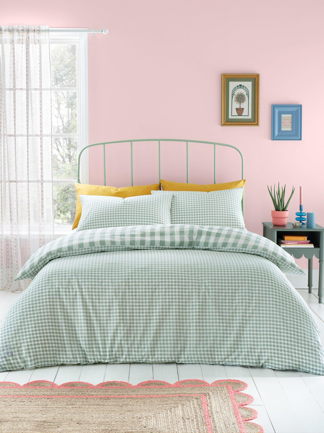 catherine-lansfield-seersucker-gingham-check-duvet-cover-setback