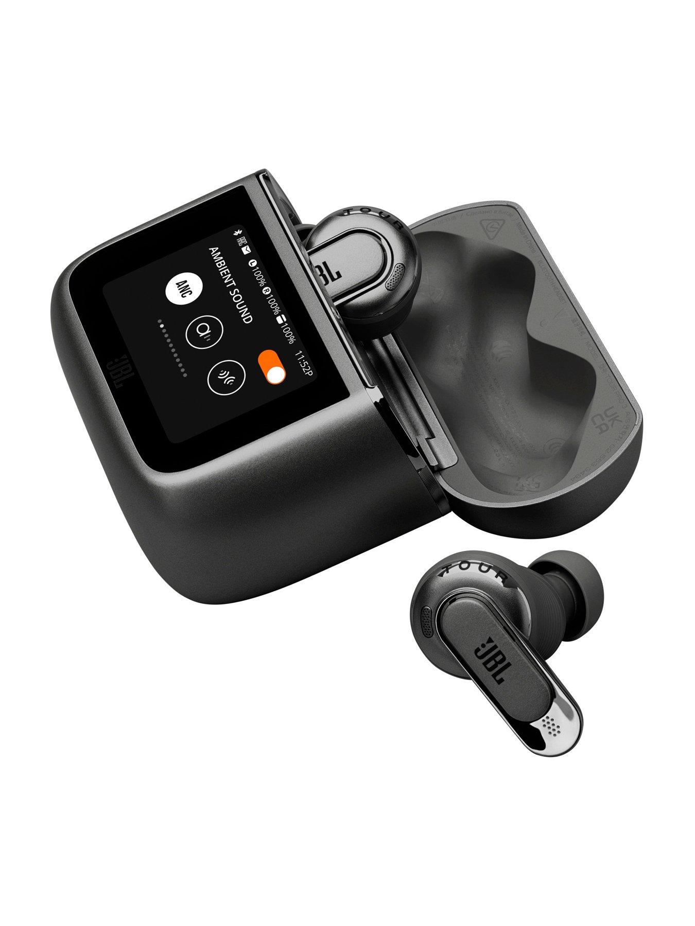 Image 5 of 8 of JBL TOUR PRO 3 TWS, True Adaptive Noise Canceling Earbuds with Wireless Charging - Black