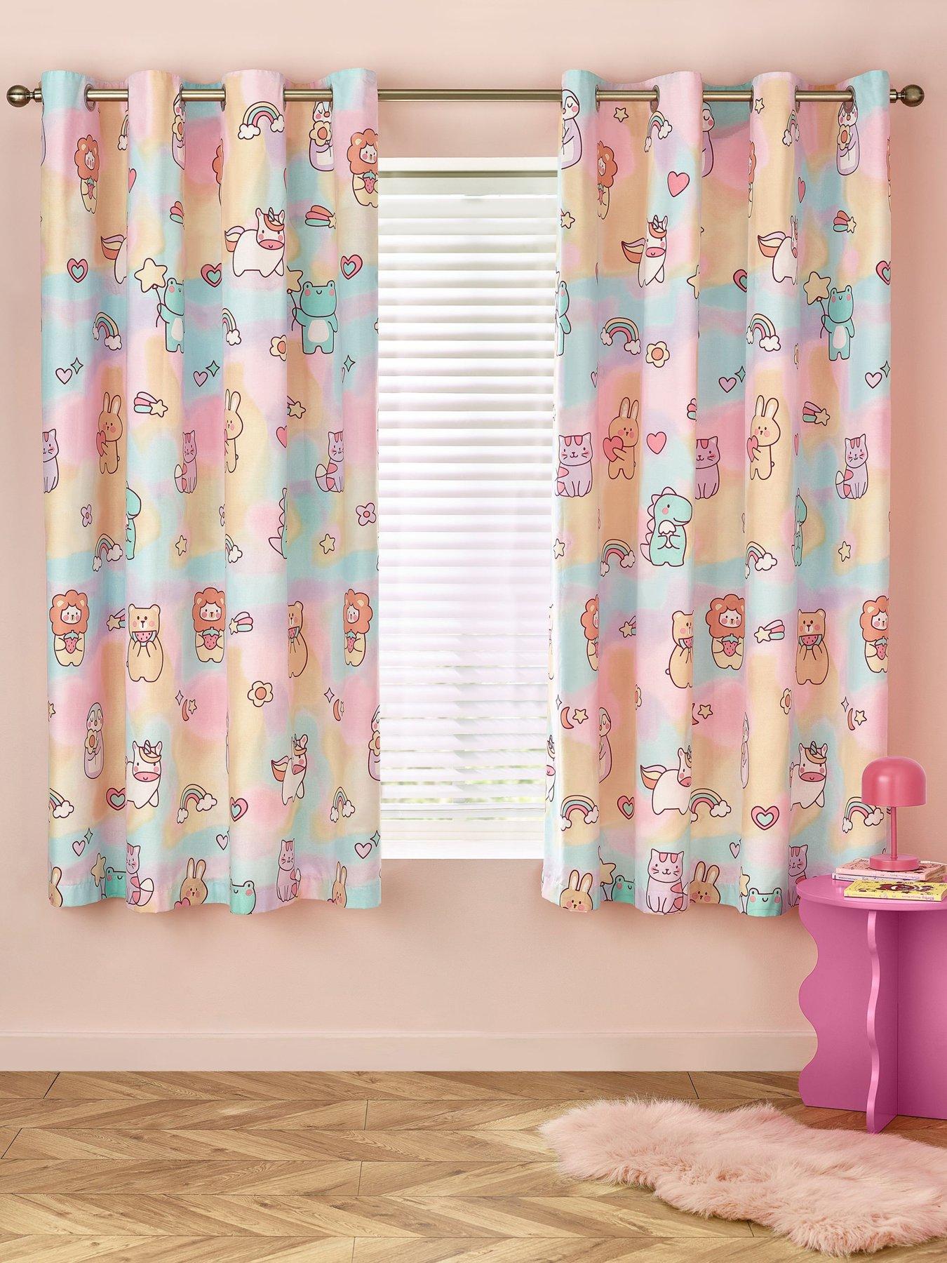 Image of Catherine Lansfield Forever Together Eyelet Curtains