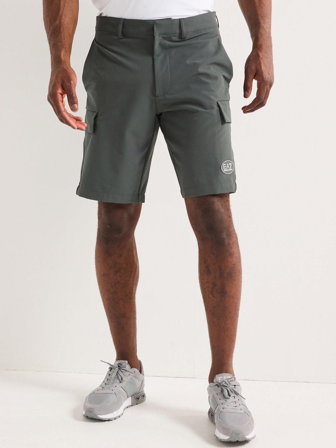 EA7 Emporio Armani Cargo Shorts - Grey
