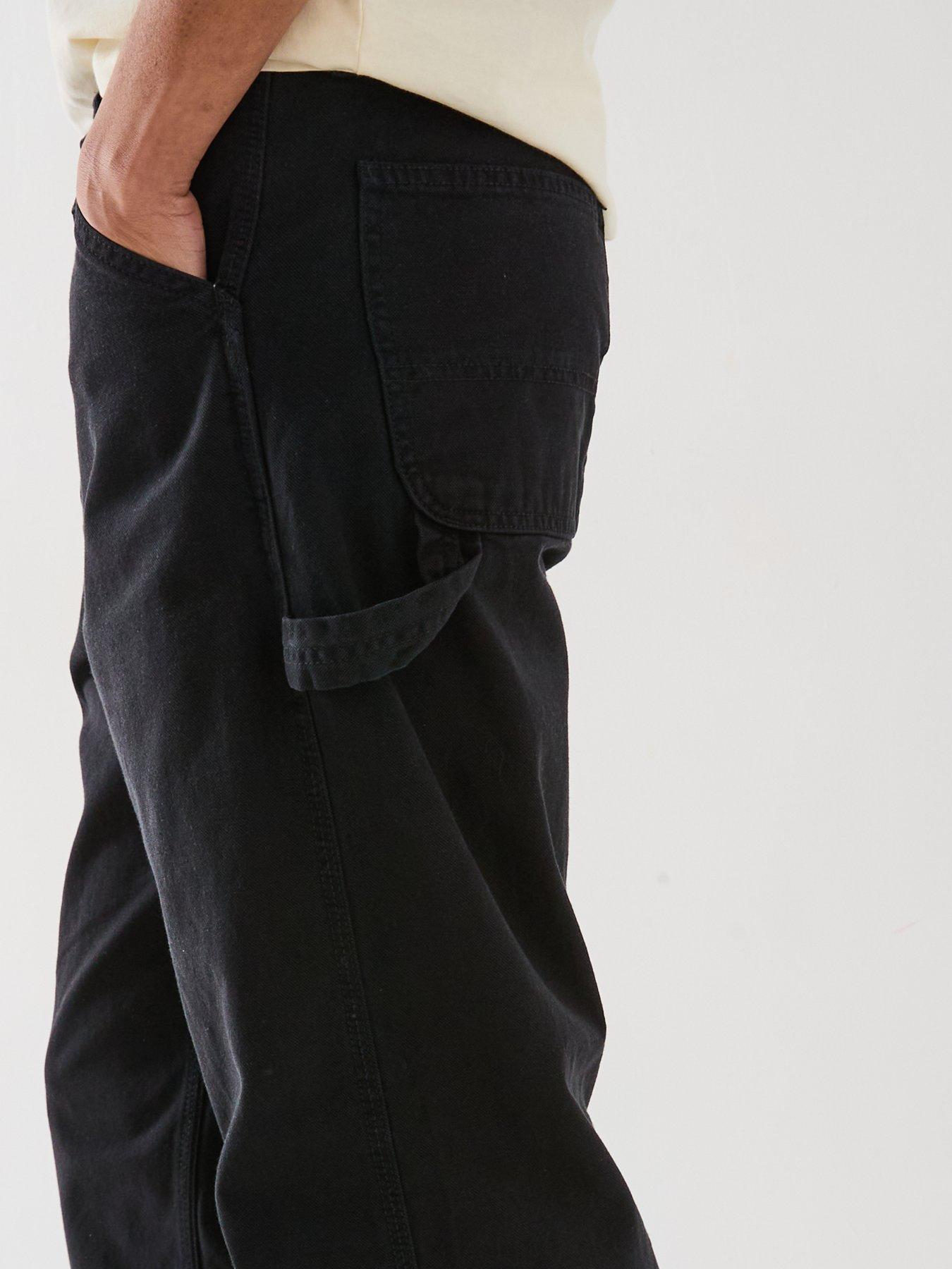 Image 4 of 6 of Jack & Jones Eddie Carpenter Trousers - Black