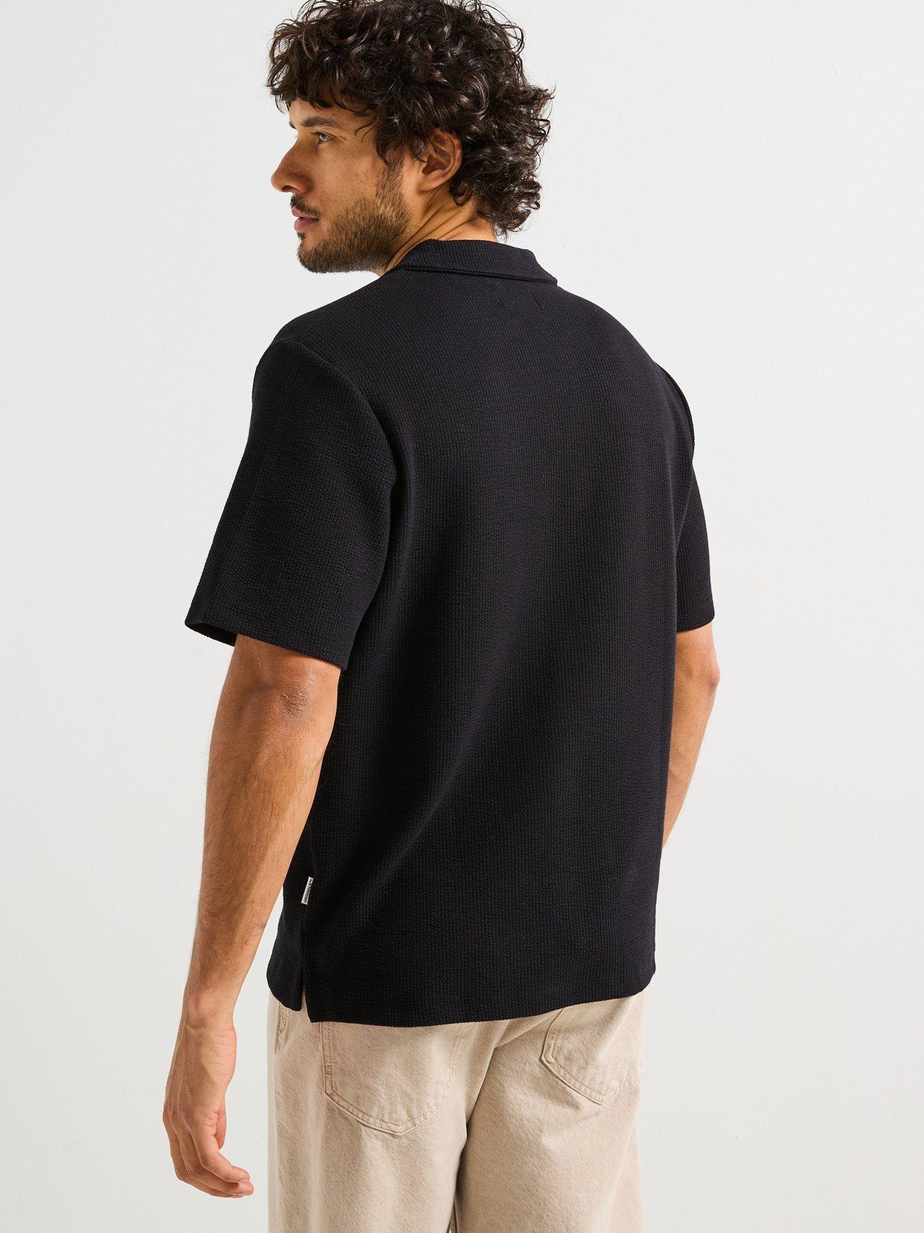 jack-jones-islington-texture-polo-shirt-blackstillFront