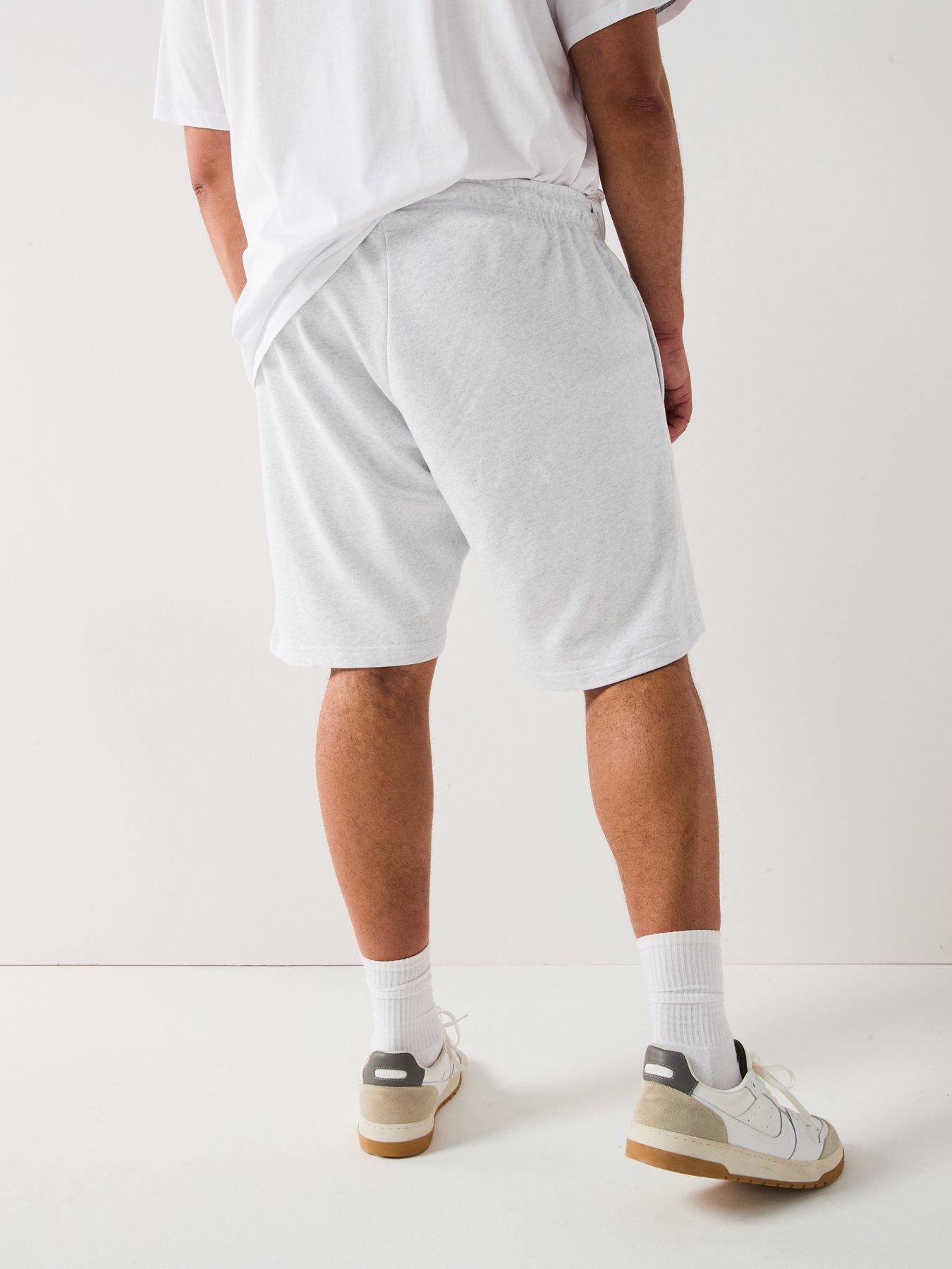 Image 3 of 7 of Jack & Jones Big Tall 2-Pack Sweat Shorts - White Melange