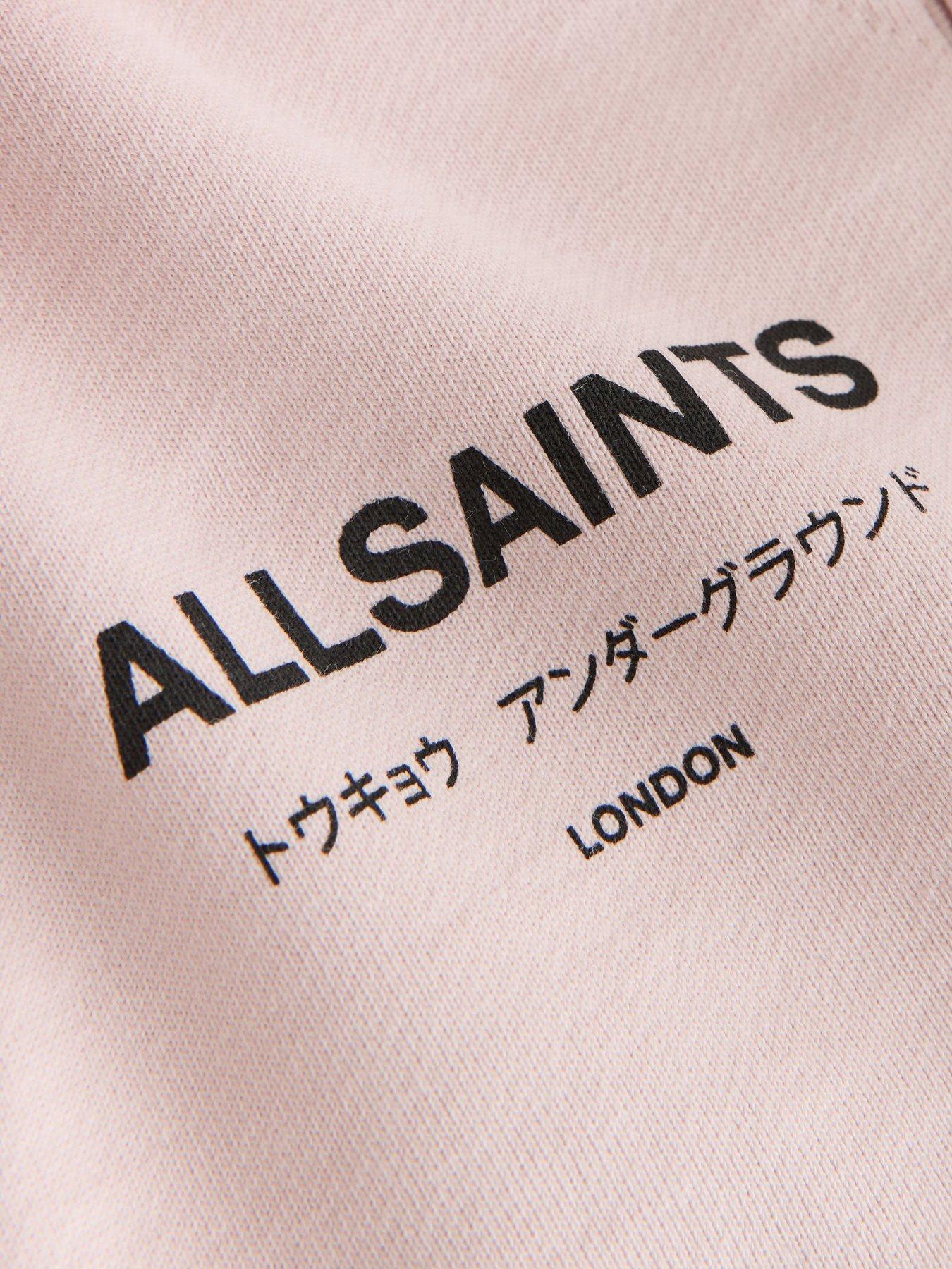 Image 4 of 7 of smALLSAINTS Girls Logo Drawstring Shorts - Light Pink