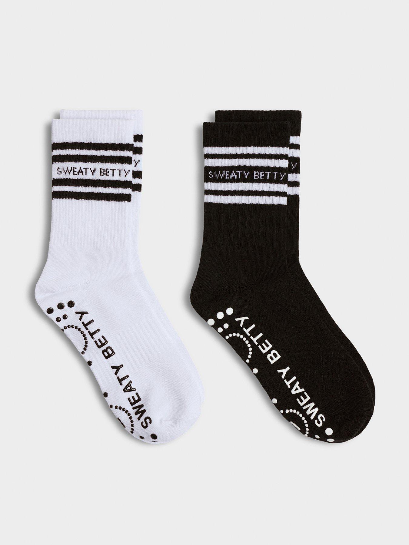 sweaty-betty-womens-training-mid-length-ankle-gripper-socks-2-pack-white