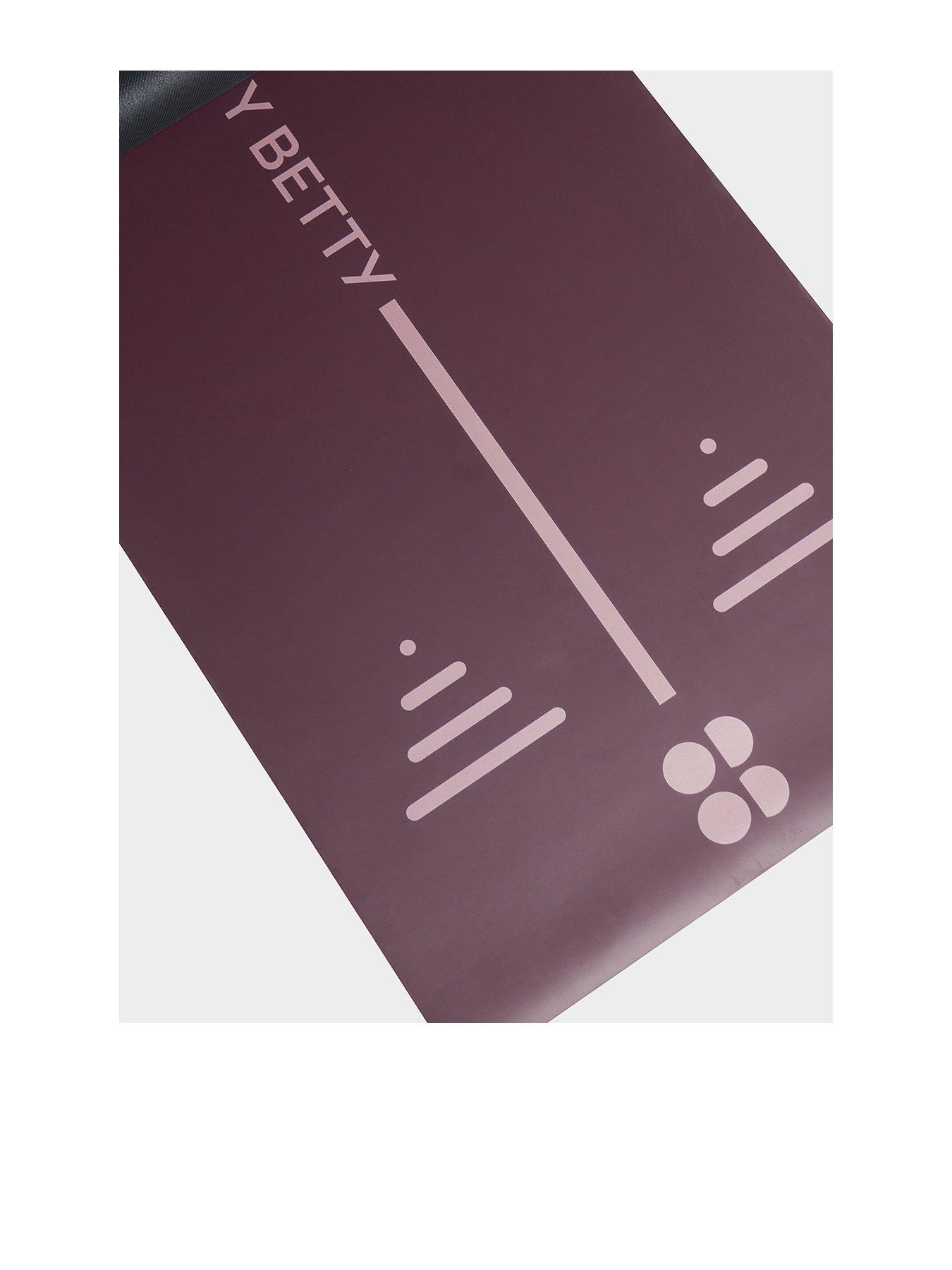 Image 1 of 4 of Sweaty Betty Balance Yoga Mat - Midnight Cherry Purple