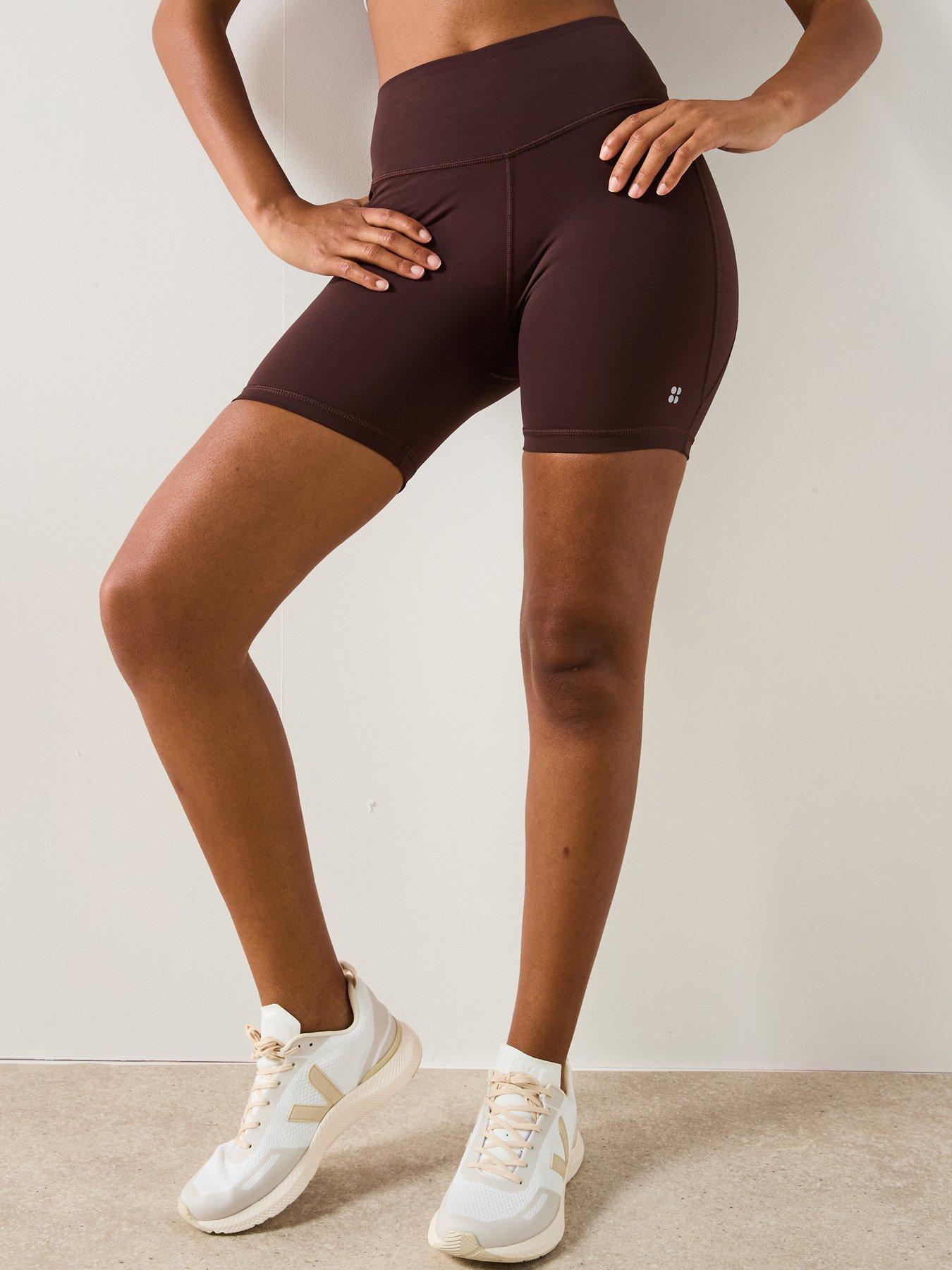 Sweaty Betty Womens Training Ultimate Yoga 6' Shorts - Brown