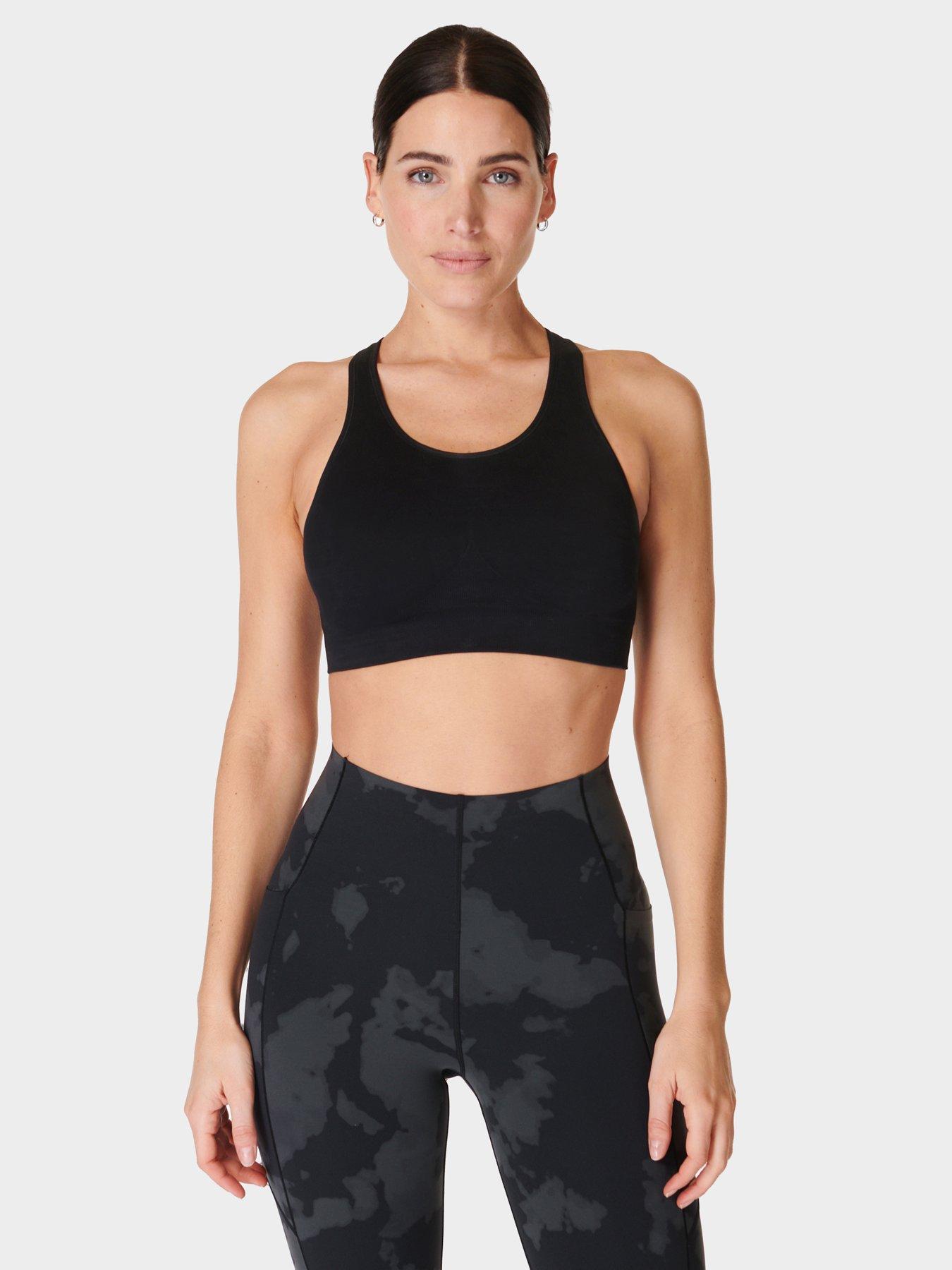 Sweaty Betty Womens Training Stamina Sports Bra - Black