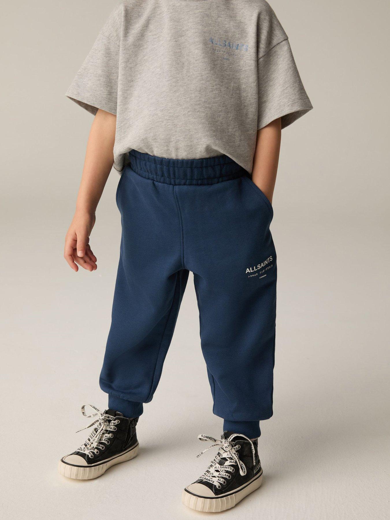 smALLSAINTS Younger Boys Logo Joggers - Navy