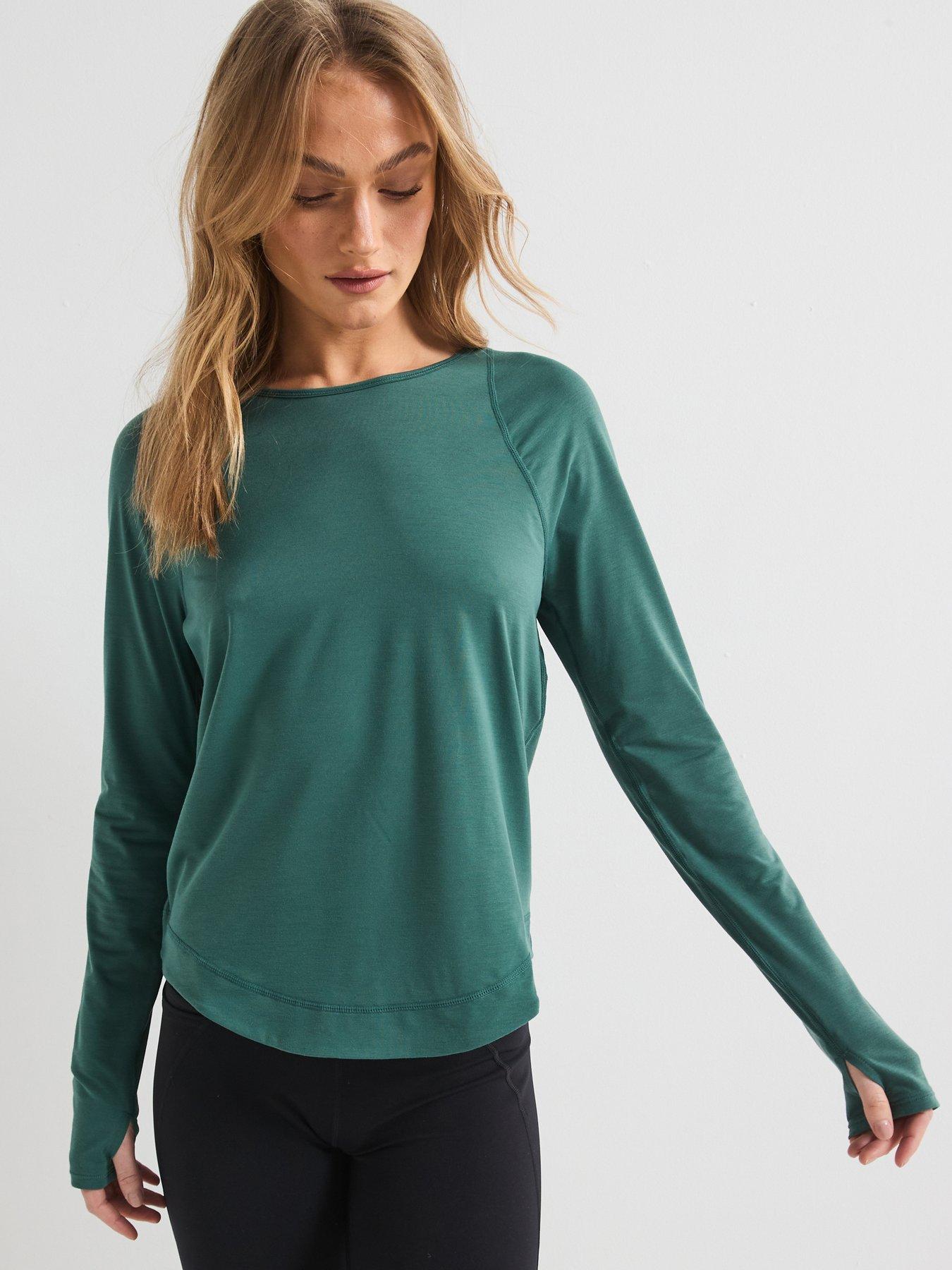 sweaty-betty-womens-training-breathe-easy-long-sleeve-top-green