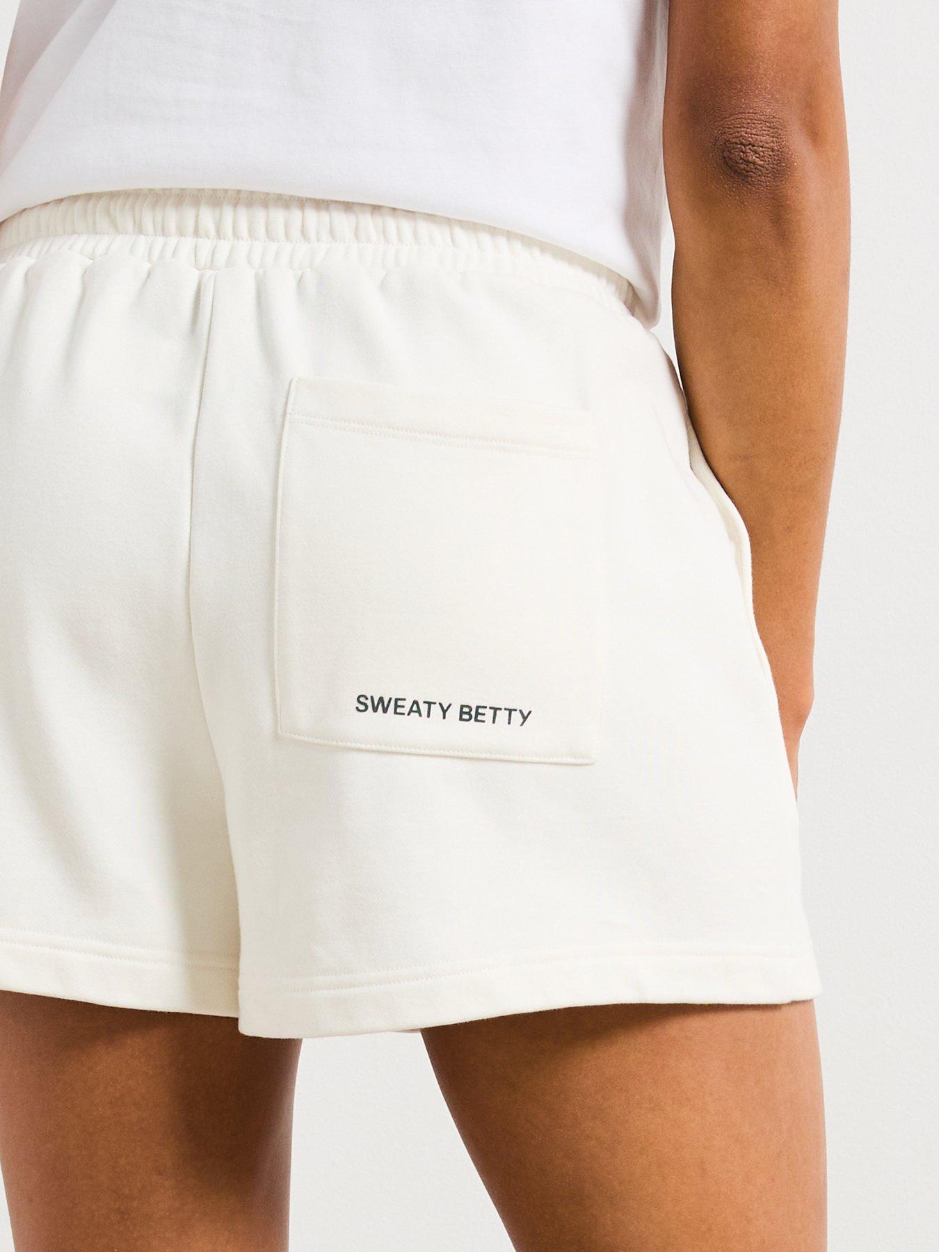 Image 4 of 5 of Sweaty Betty Womens Training Revive Boxy Short - White