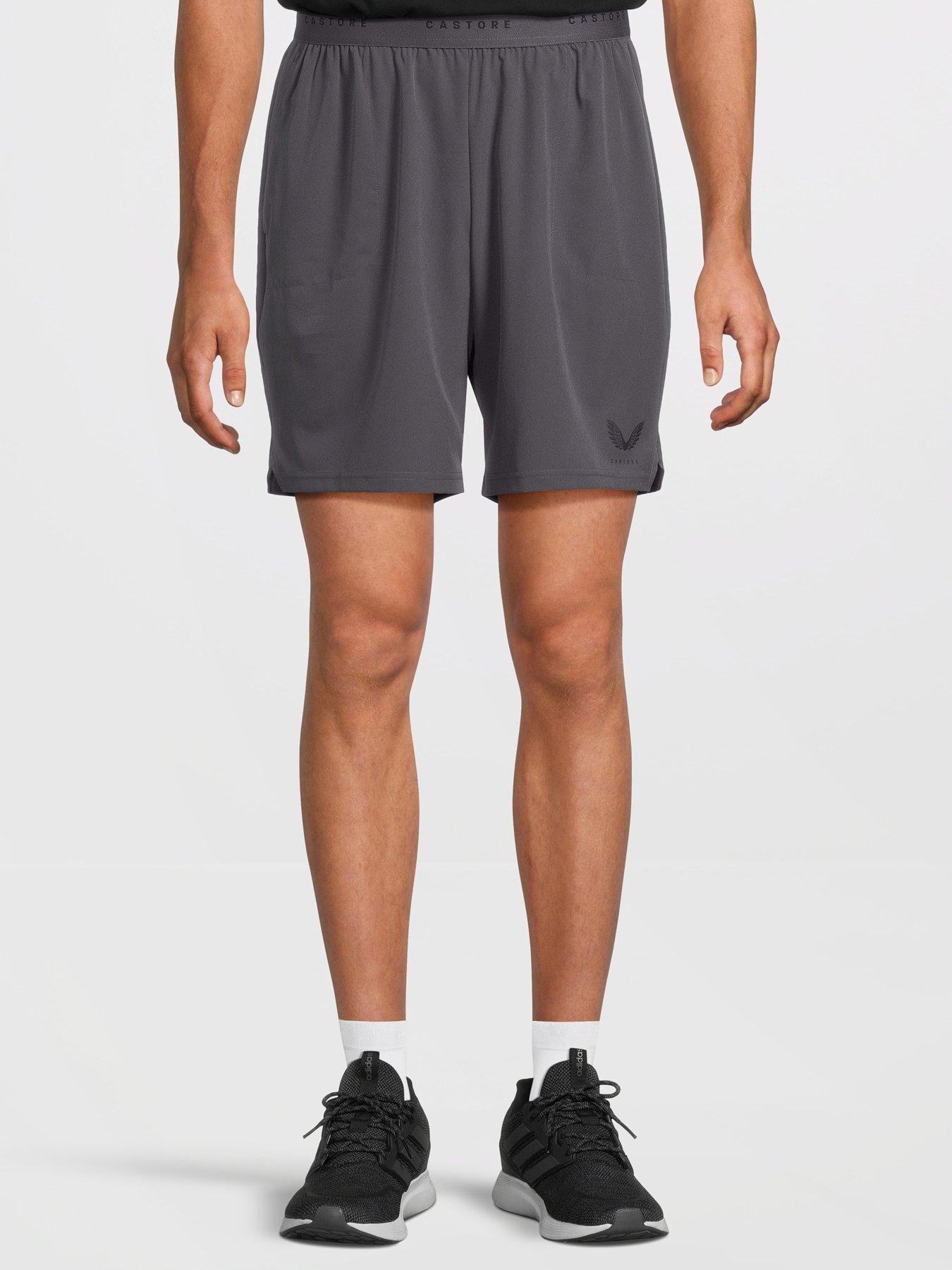 Image of Castore Men's Training Adapt 7 Inch Elastic Shorts - Gunmetal