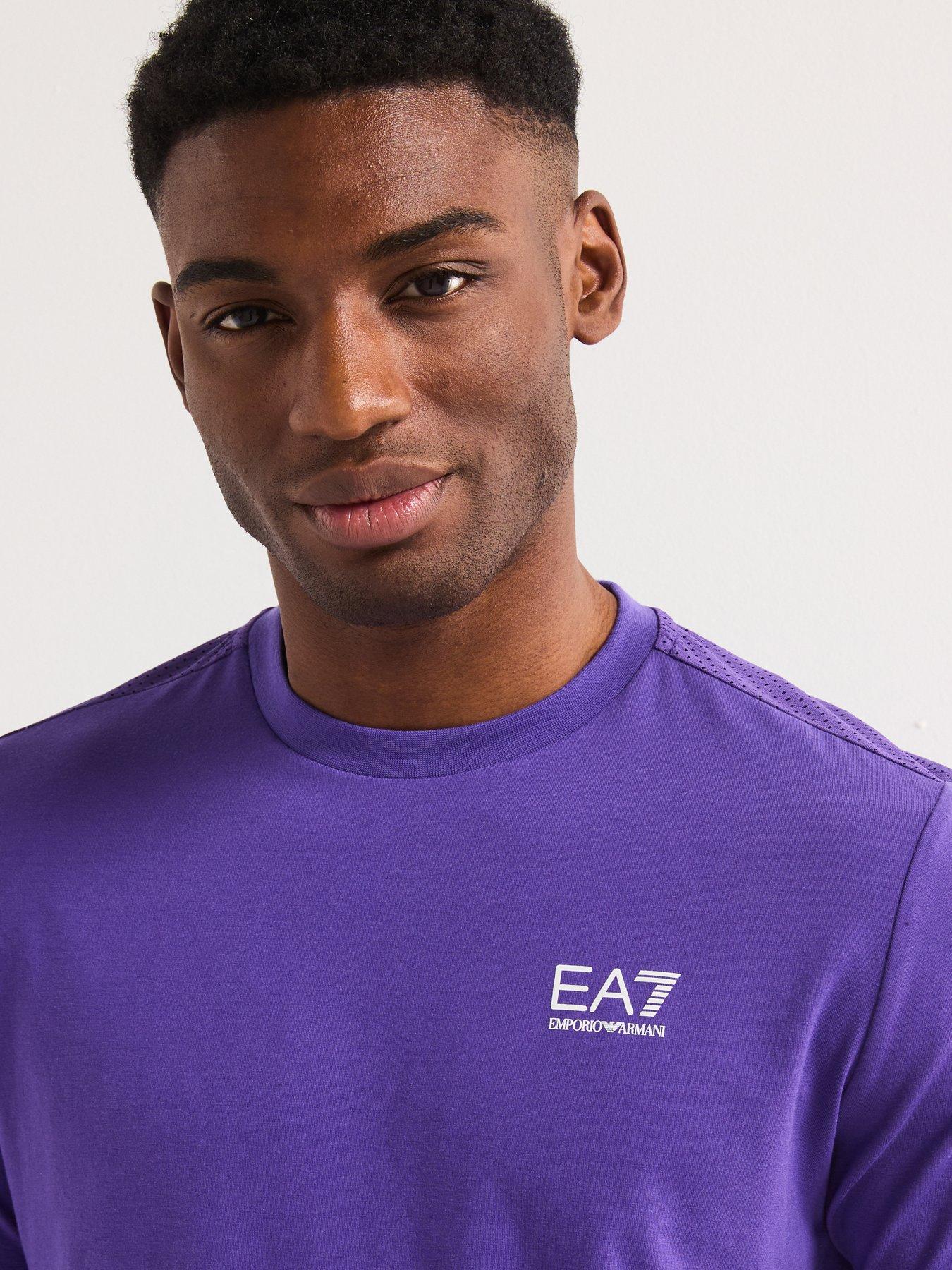 Image 4 of 5 of EA7 Emporio Armani Ventus T-Shirt - Purple