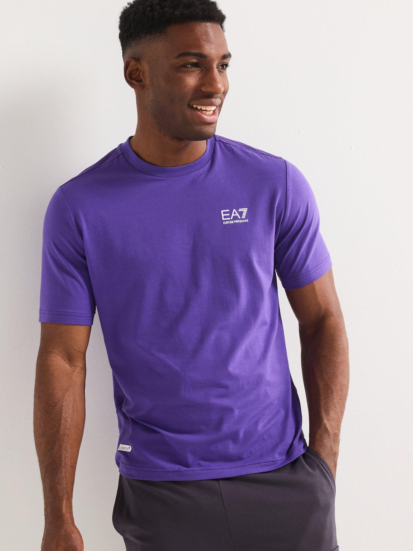 Image 5 of 5 of EA7 Emporio Armani Ventus T-Shirt - Purple