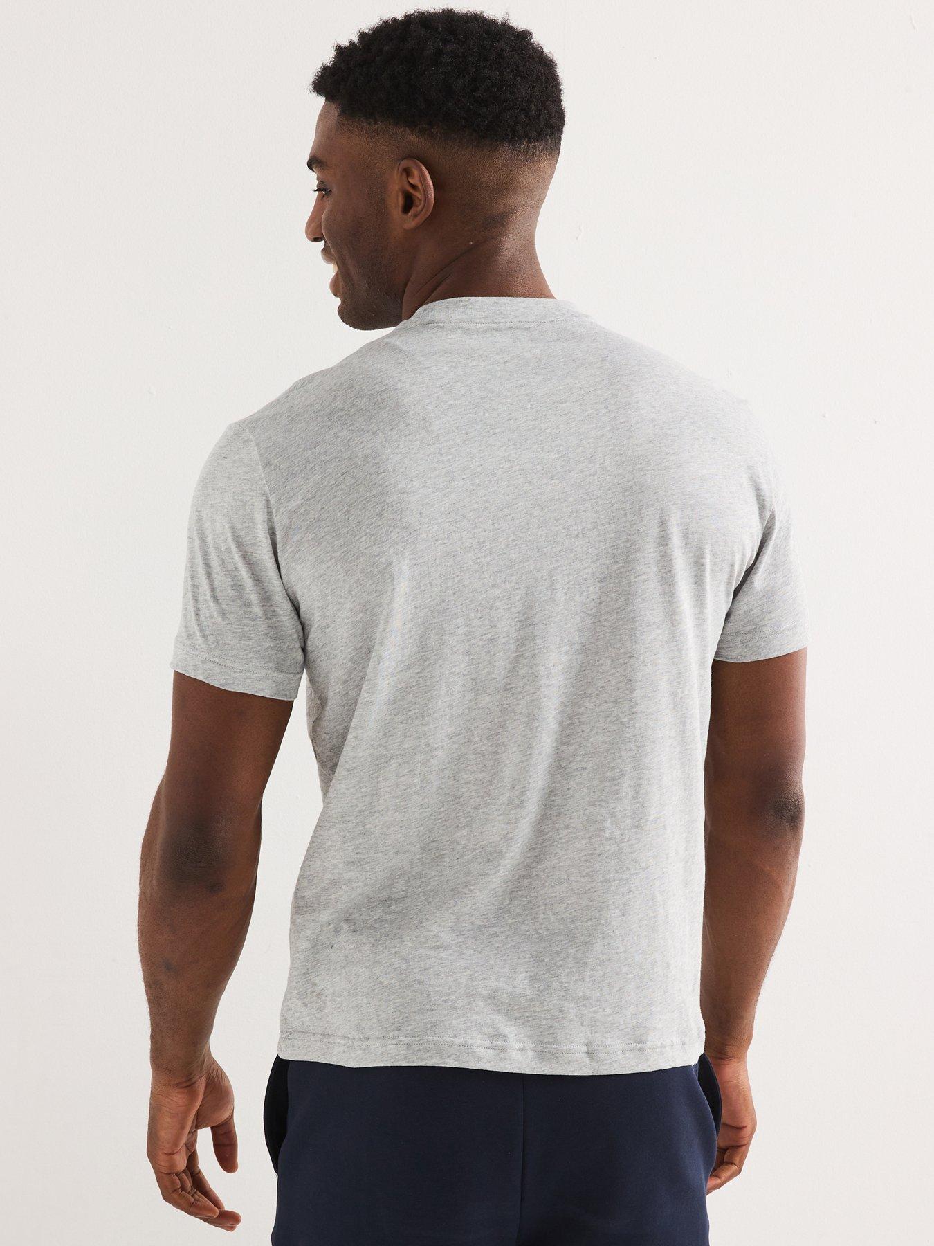 Image 2 of 6 of EA7 Emporio Armani Train Visibility Crew Neck T-Shirt - Light Grey