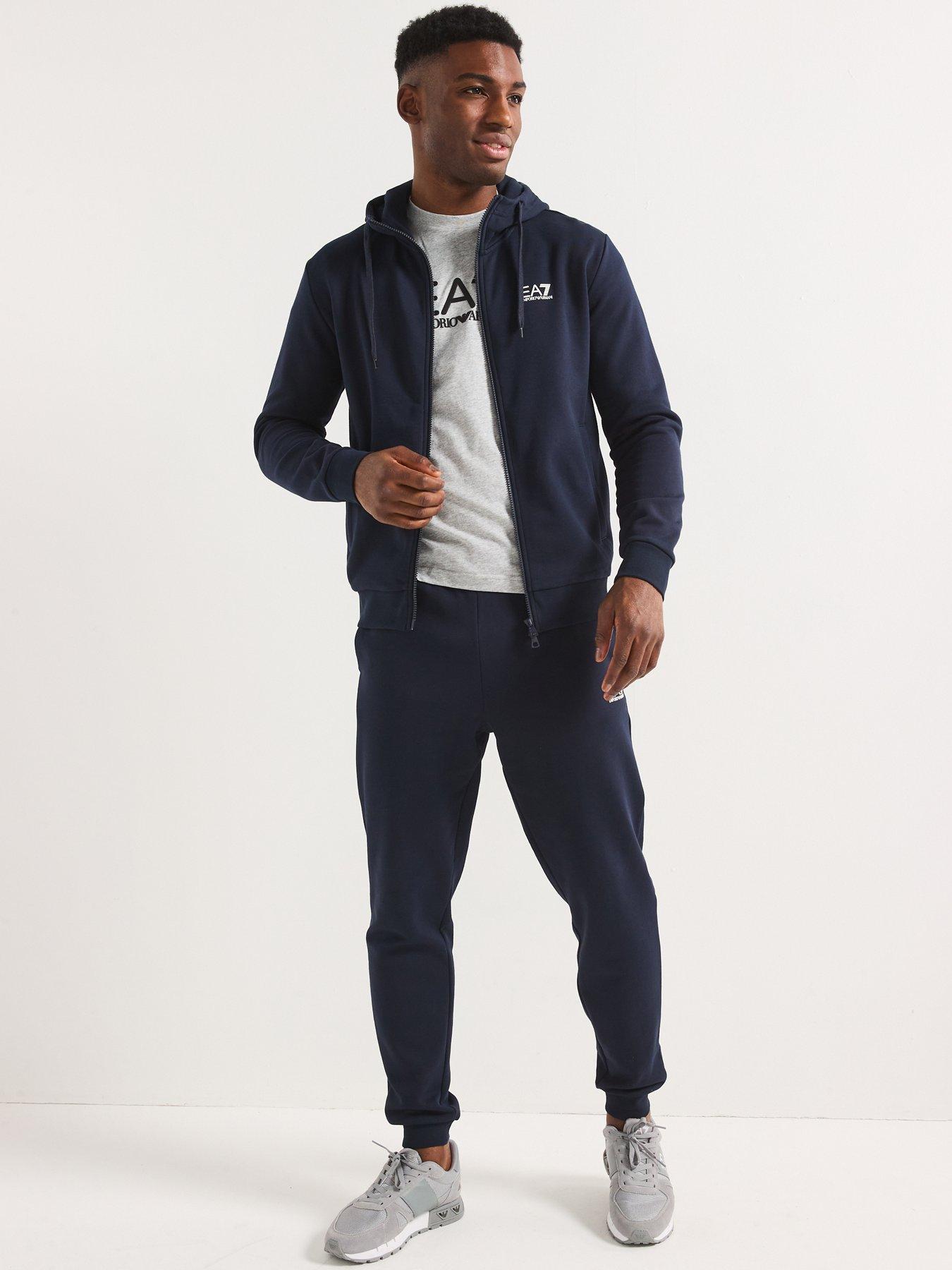 Image 3 of 6 of EA7 Emporio Armani Train Visibility Crew Neck T-Shirt - Light Grey