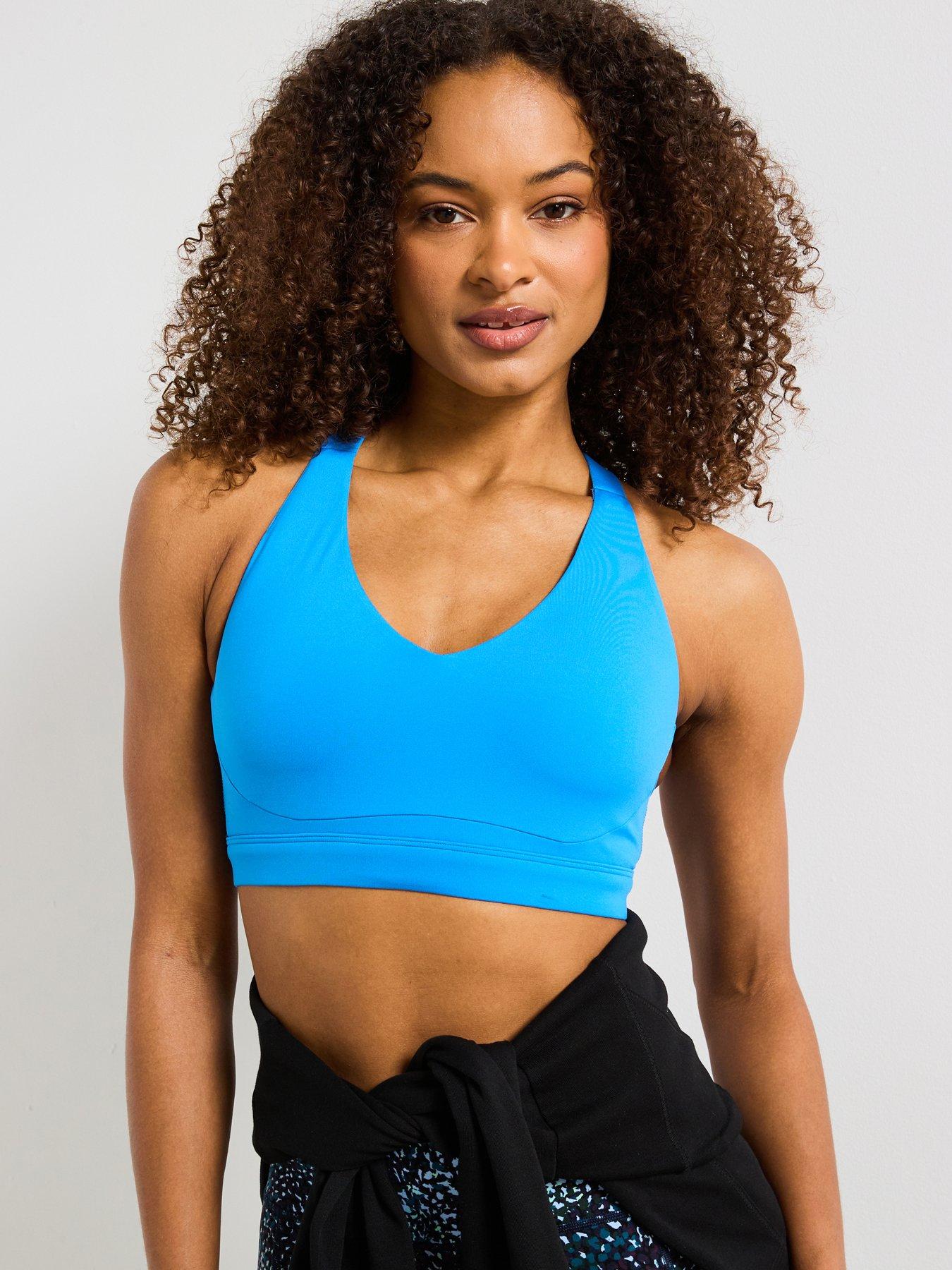 Image of Sweaty Betty Womens Training Power Pulse Bra - Blue