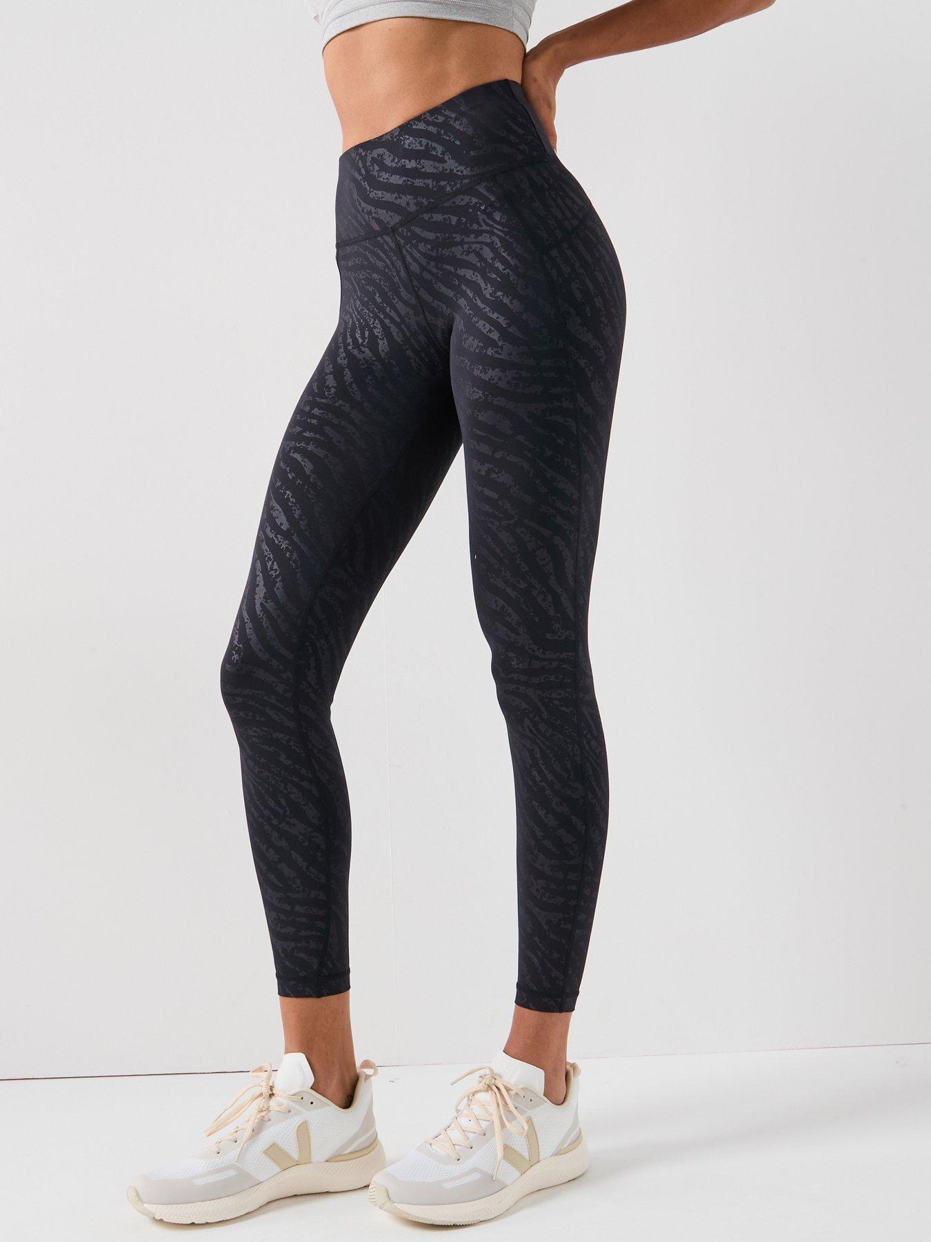 Sweaty Betty Womens Training All Day Active Leggings Emboss - Black