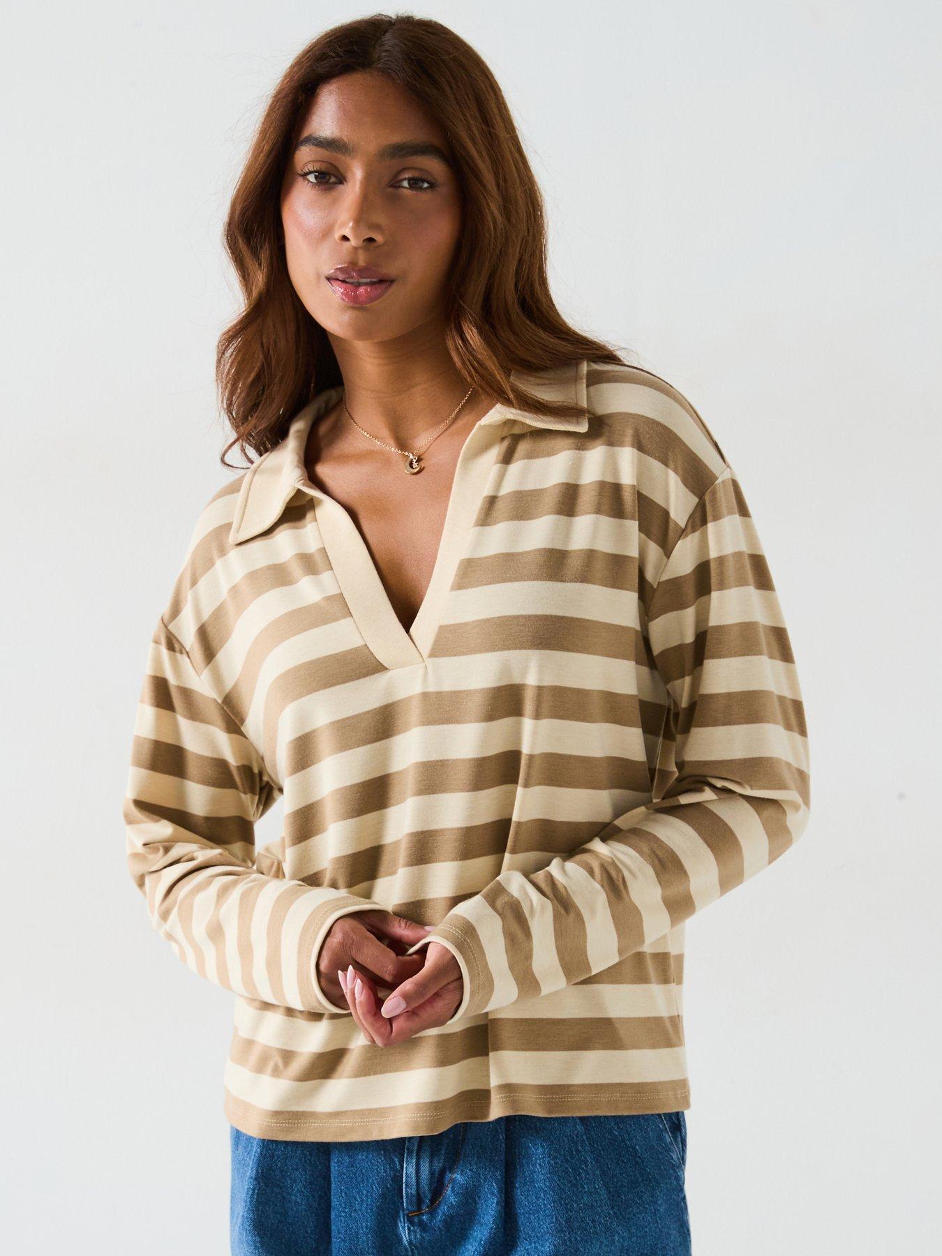 v-by-very-collar-detail-long-sleeve-top-neutral-stripe