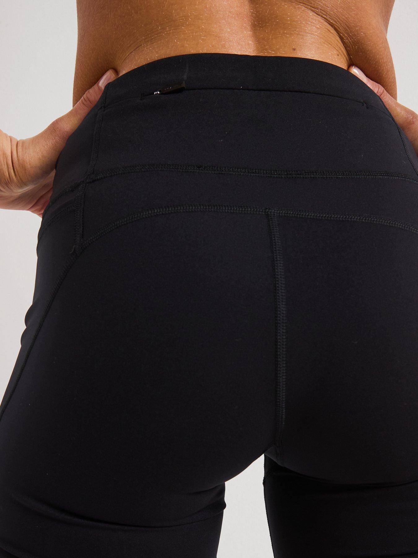 Image 5 of 6 of Sweaty Betty Women's Training Power 6' Biker Shorts - Black