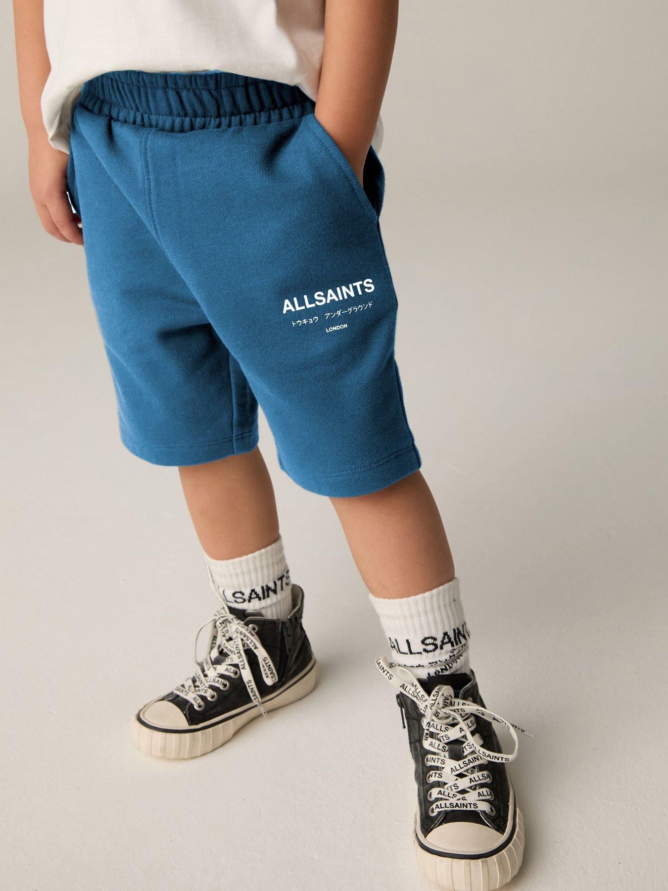 smallsaints-younger-boys-sweat-shorts-navyfront