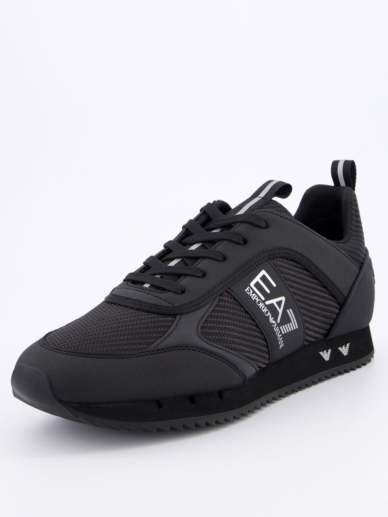 Image 2 of 7 of EA7 Emporio Armani Logo Trainers - Black