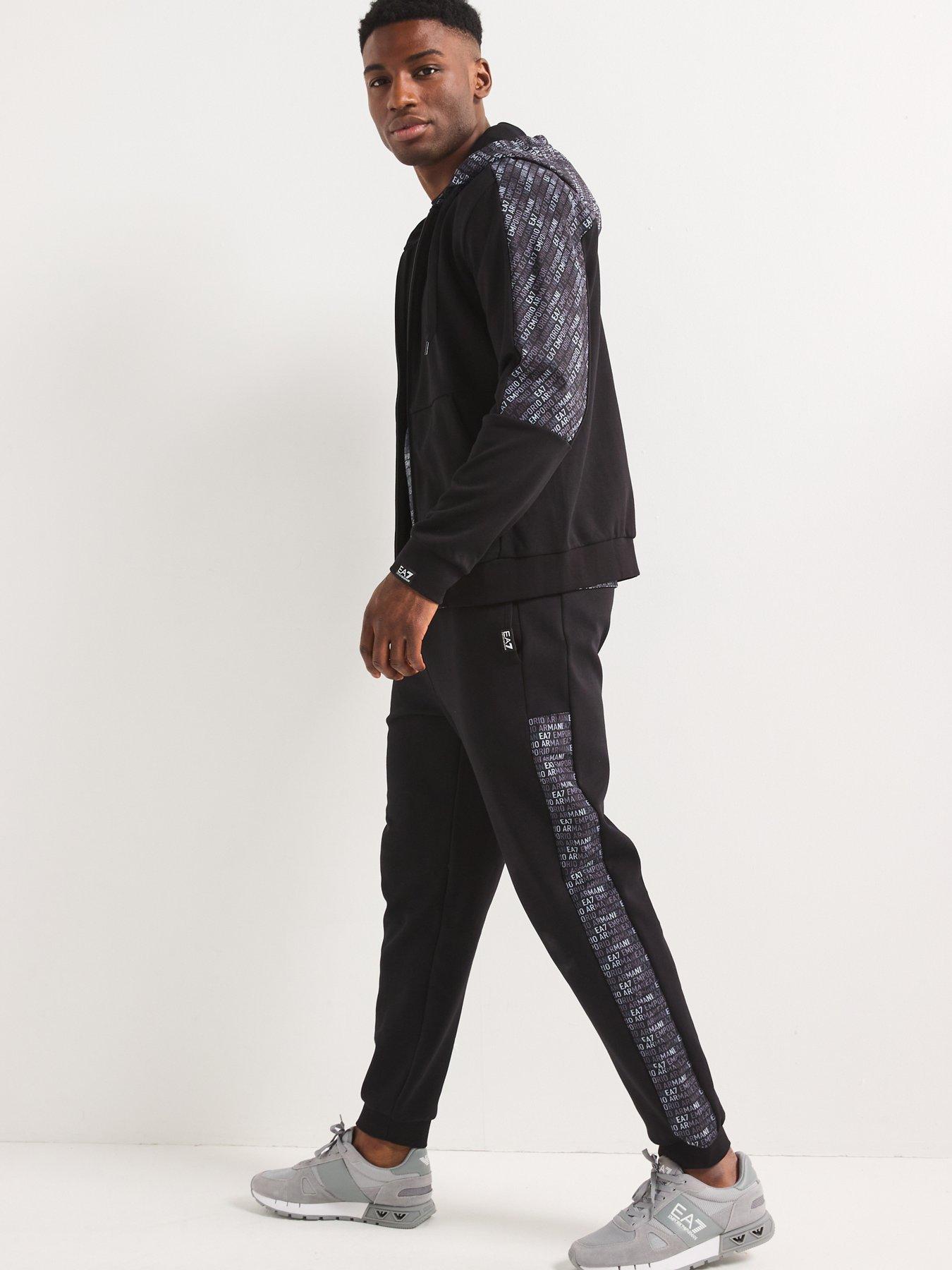 ea7-emporio-armani-train-monogram-zip-through-hoodie-blackdetail