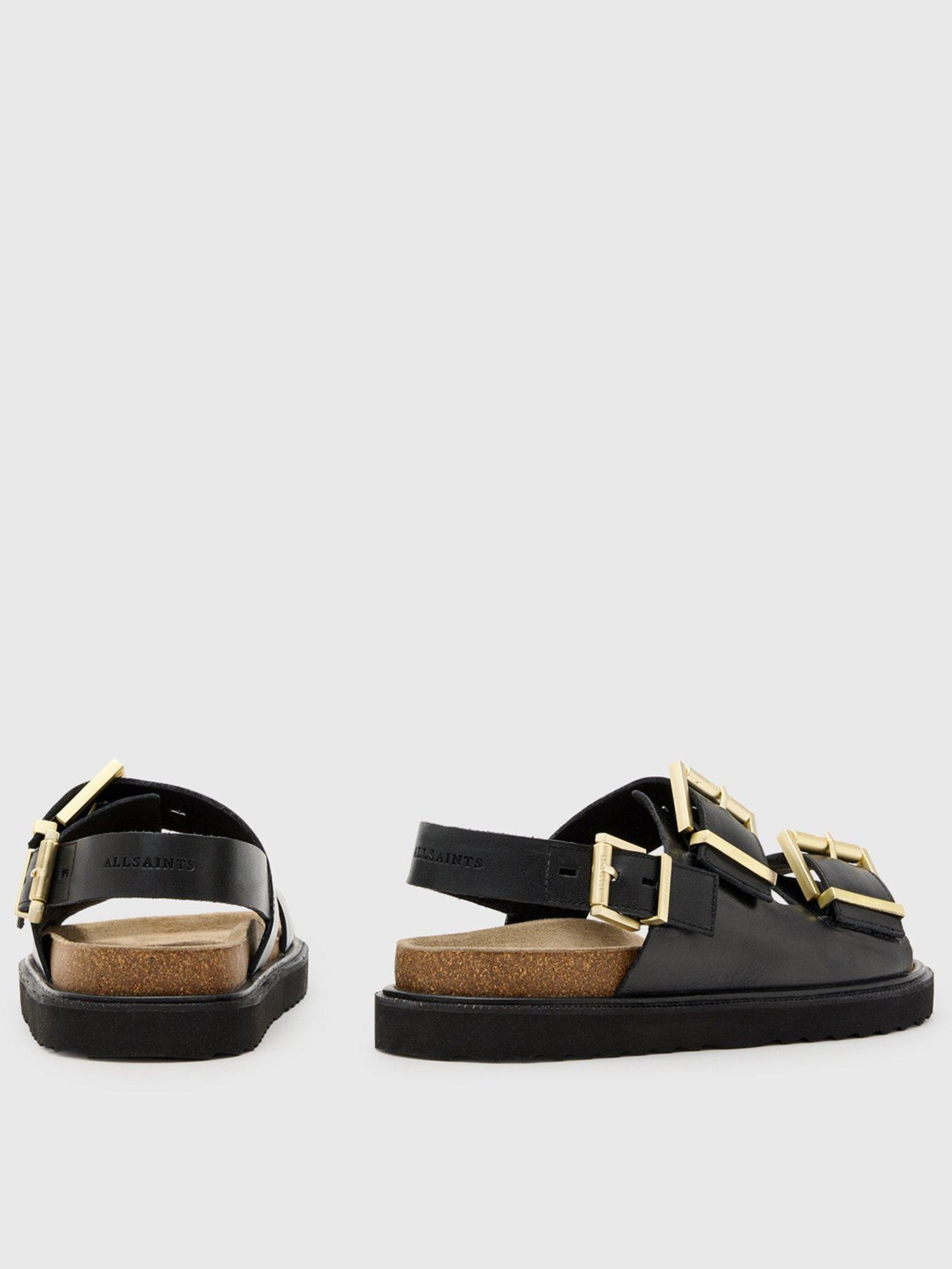 Image 3 of 5 of AllSaints Isla Sandal - Black