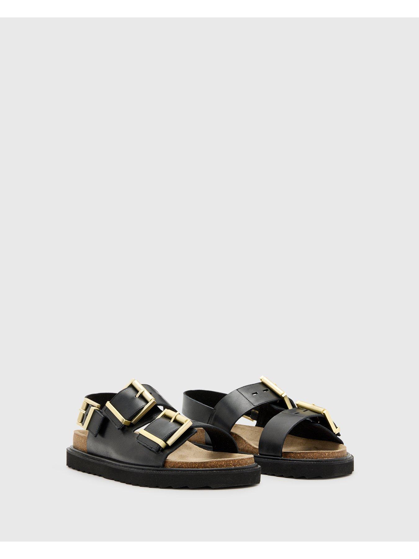 Image 5 of 5 of AllSaints Isla Sandal - Black