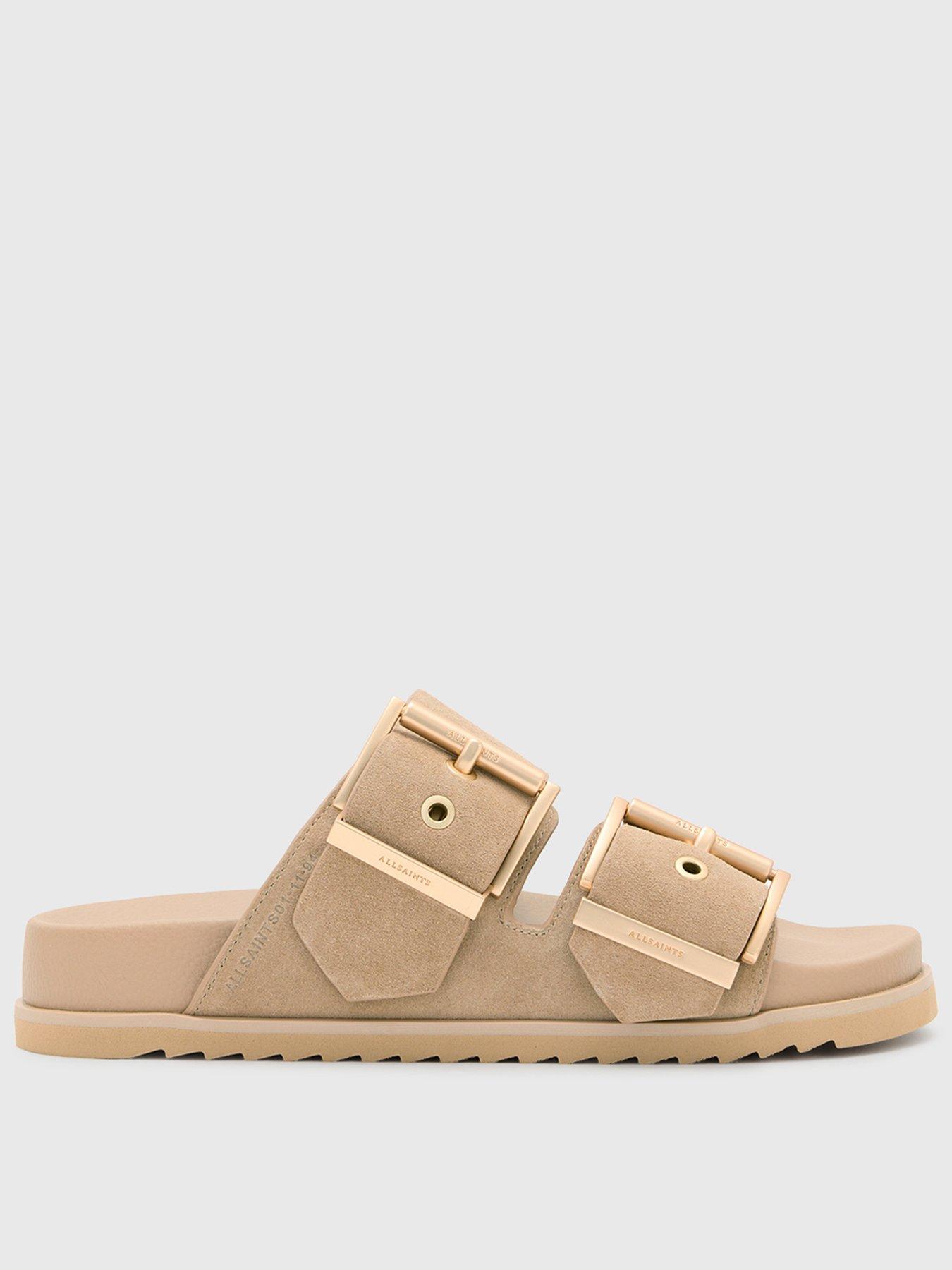 Image of AllSaints Sian Sandals - Brown