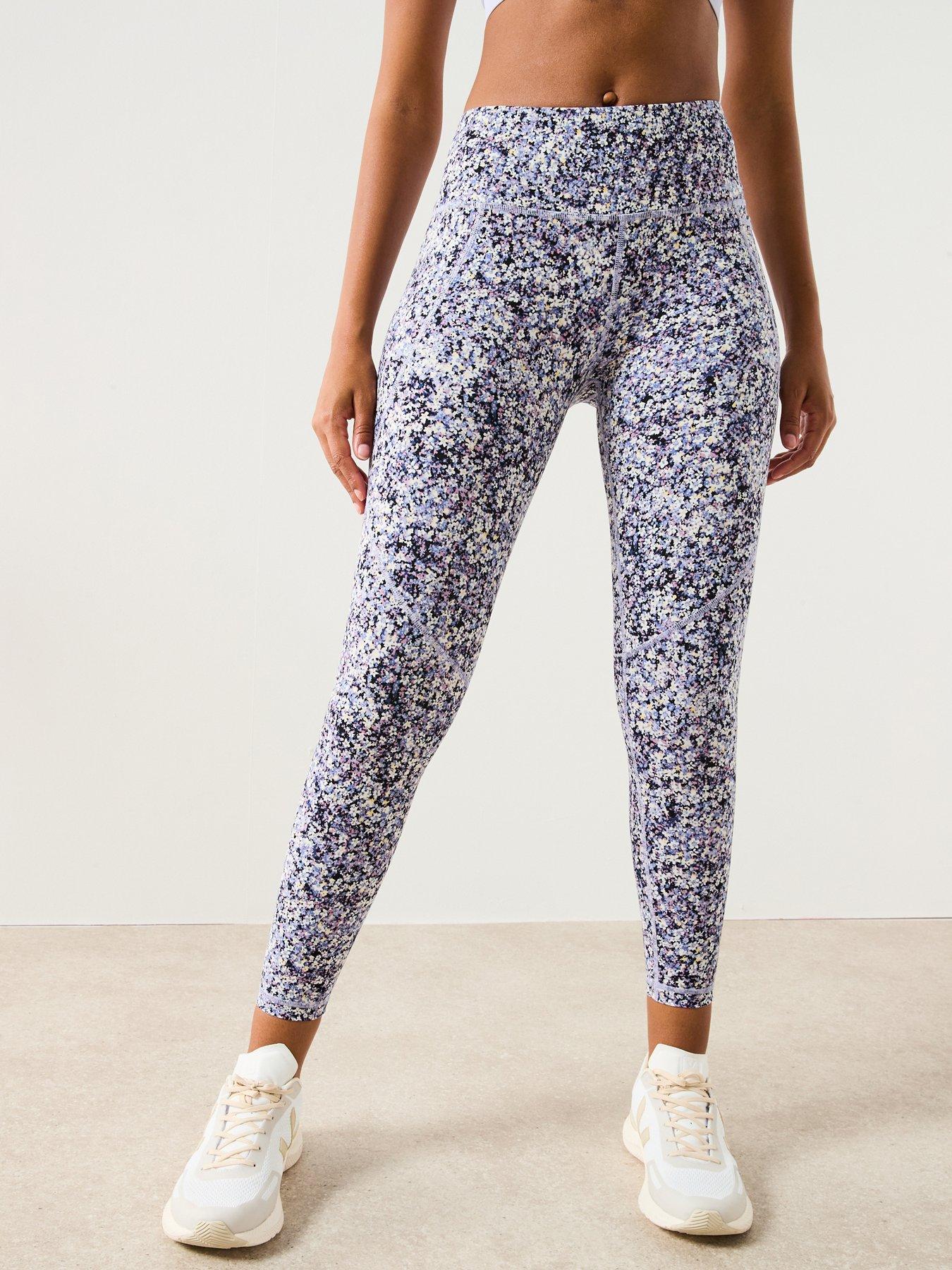 Image 1 of 5 of Sweaty Betty Womens Training Power 7/8 Workout Leggings - Purple