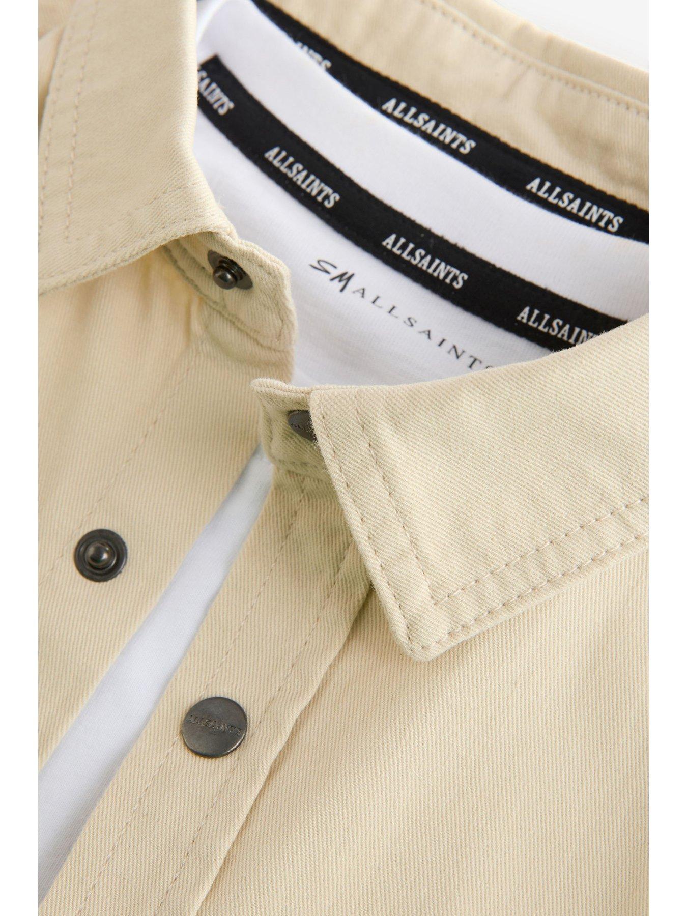 Image 7 of 7 of smALLSAINTS Boys Shacket Set - Beige