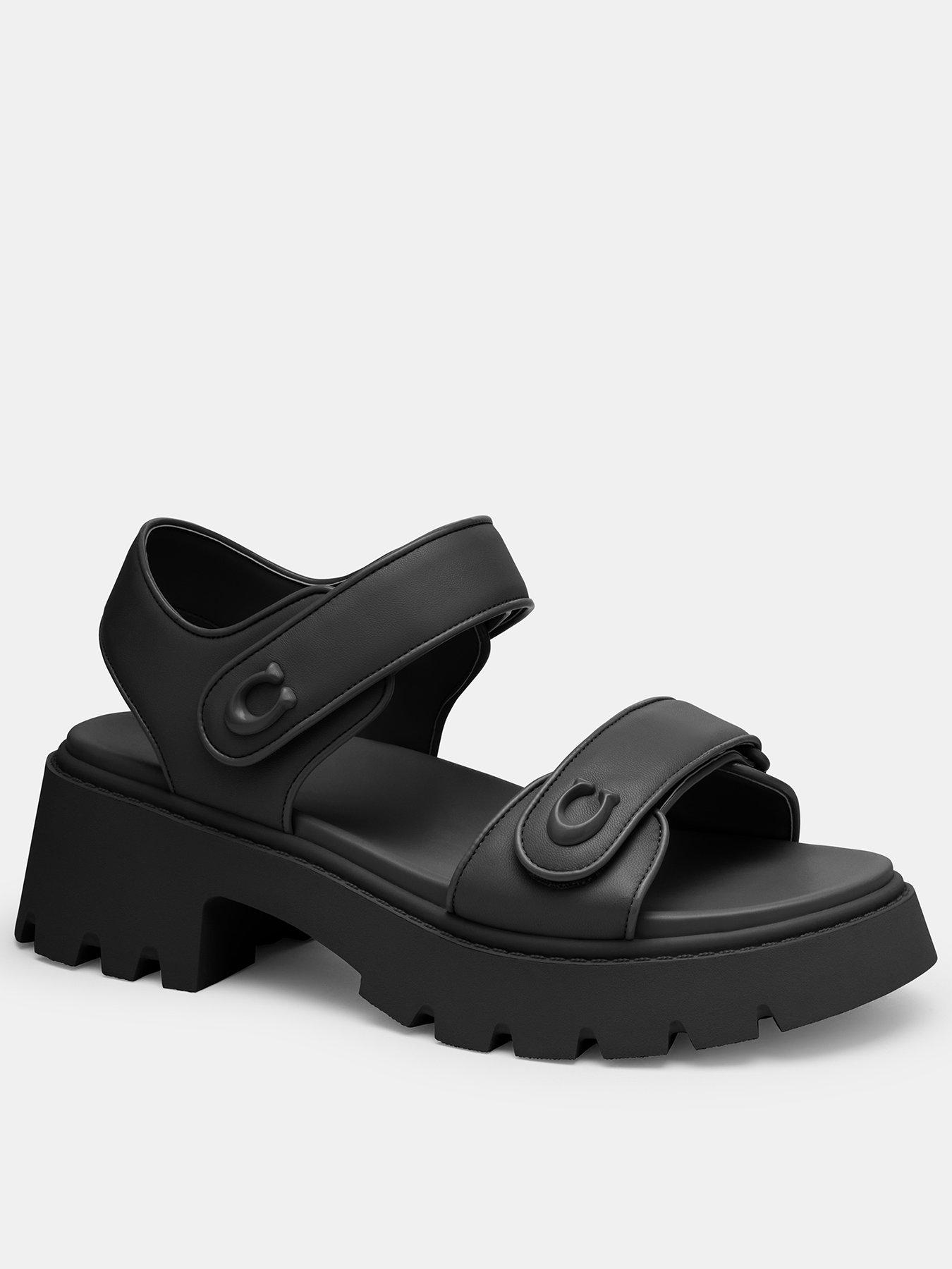 coach-brynn-platform-leather-sandal-black