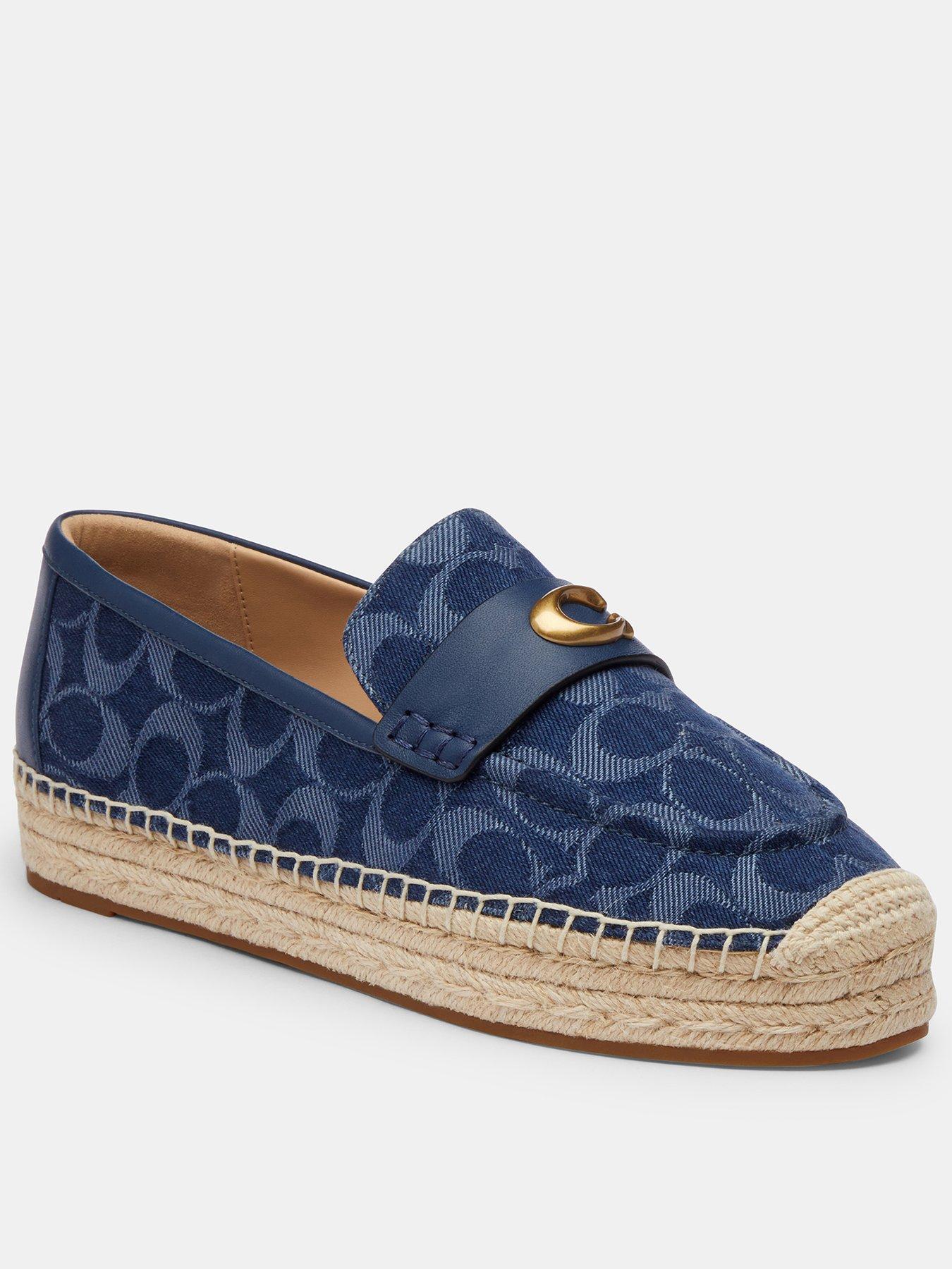 undefined Camilla Signature C Denim Espadrilles - Blue