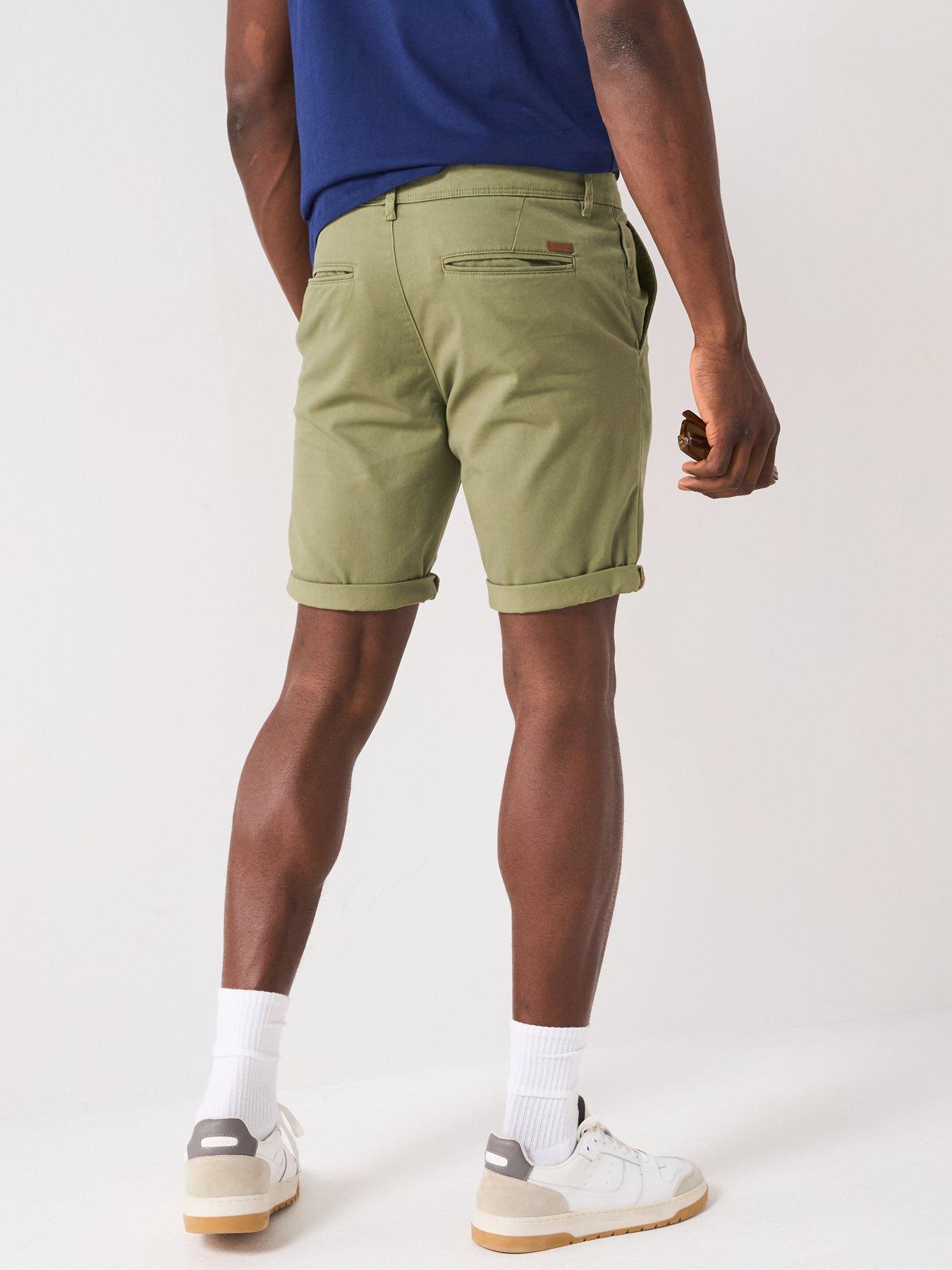 Image 2 of 5 of Jack & Jones Bowie Chino Shorts - Deep Lichen Green