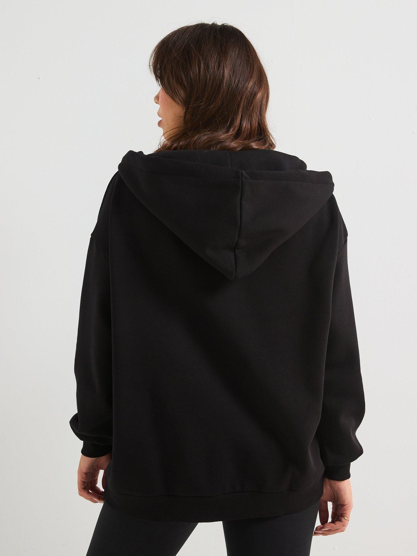 v-by-very-curve-v-neck-hoodie-blackstillFront