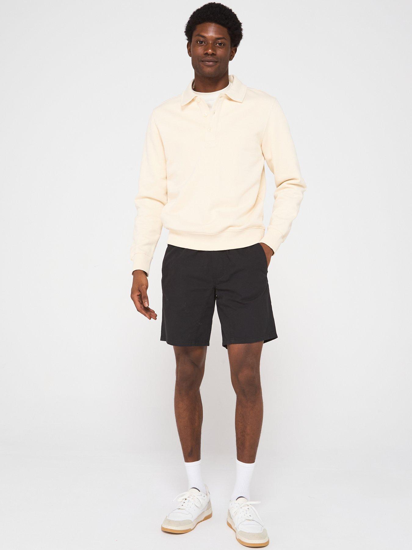 Image 3 of 4 of Jack & Jones Jaiden Reef Elasticated Woven Shorts - Black