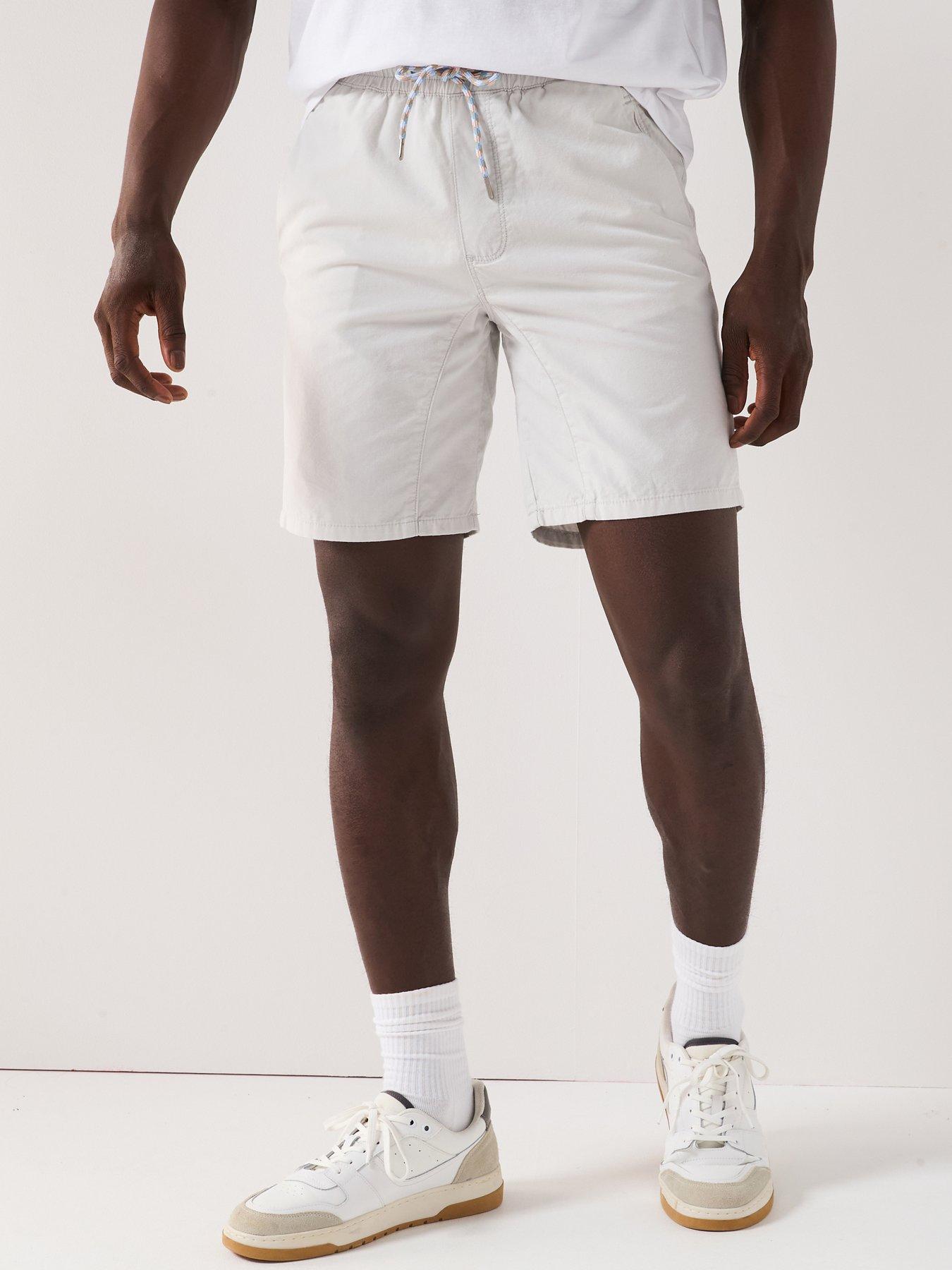 Jack & Jones Jaiden Reef Elasticated Woven Shorts - Glacier Gray