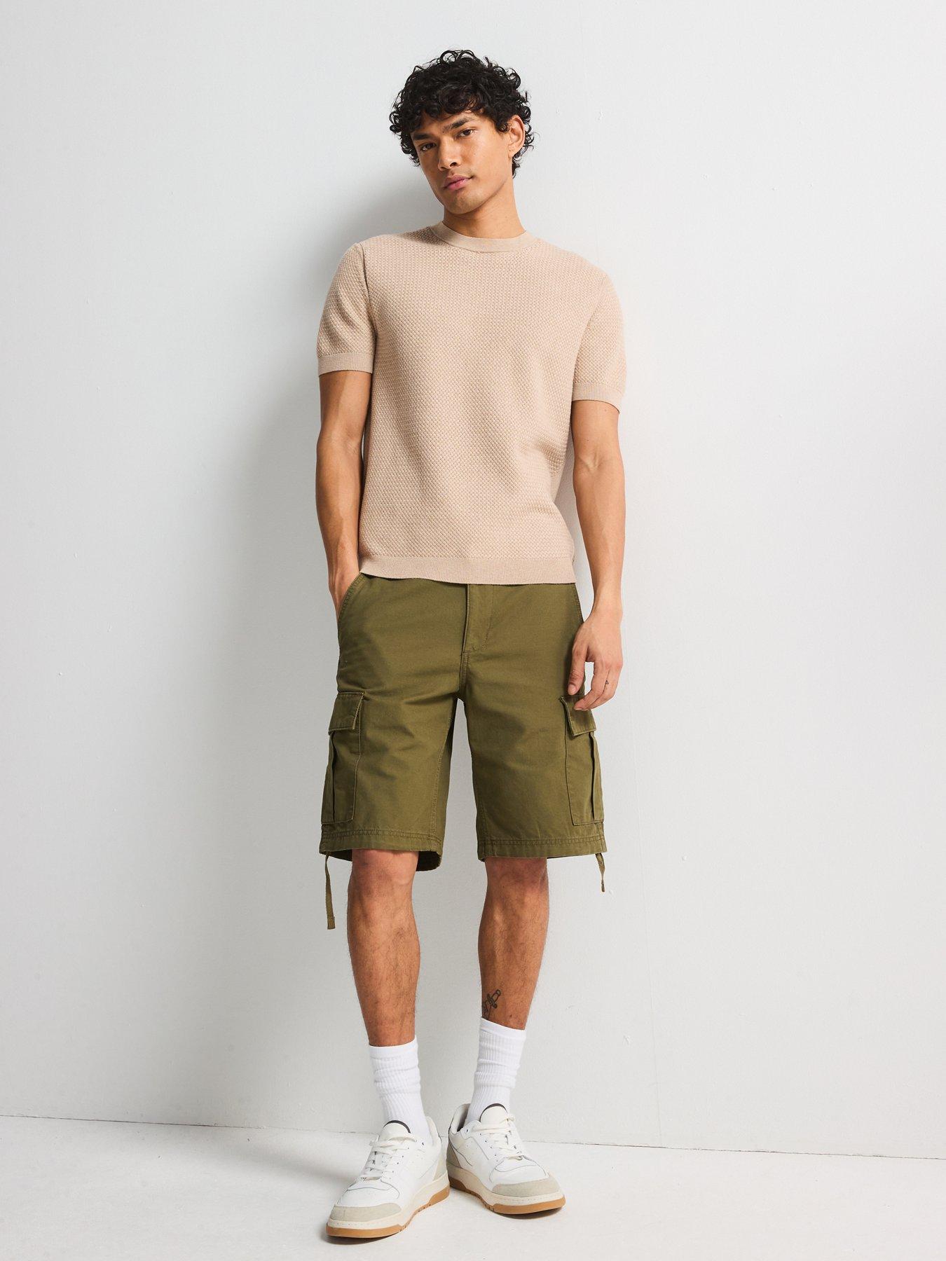 Image 3 of 4 of Jack & Jones Cole Barkley Cargo Shorts - Olive Night