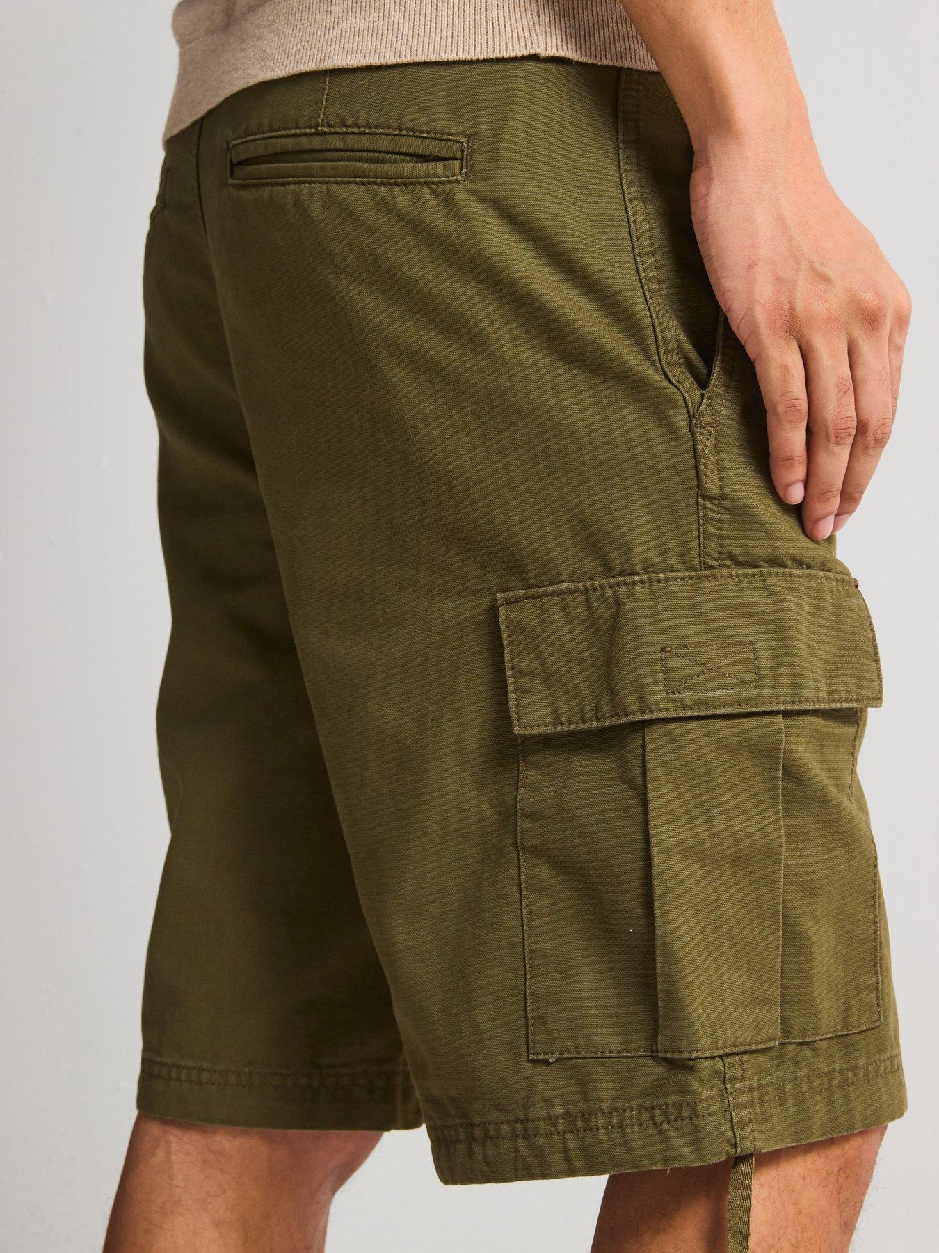 Image 4 of 4 of Jack & Jones Cole Barkley Cargo Shorts - Olive Night