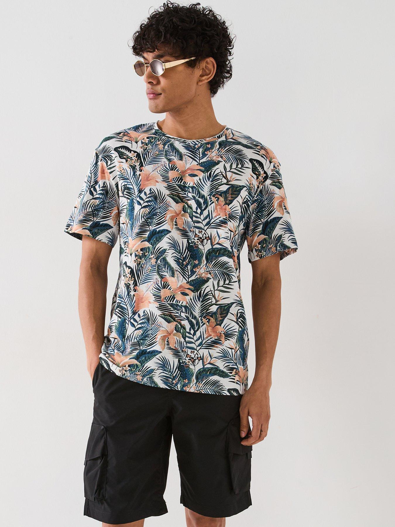 Image of Jack & Jones Bryan Printed T-Shirt - White/Multi