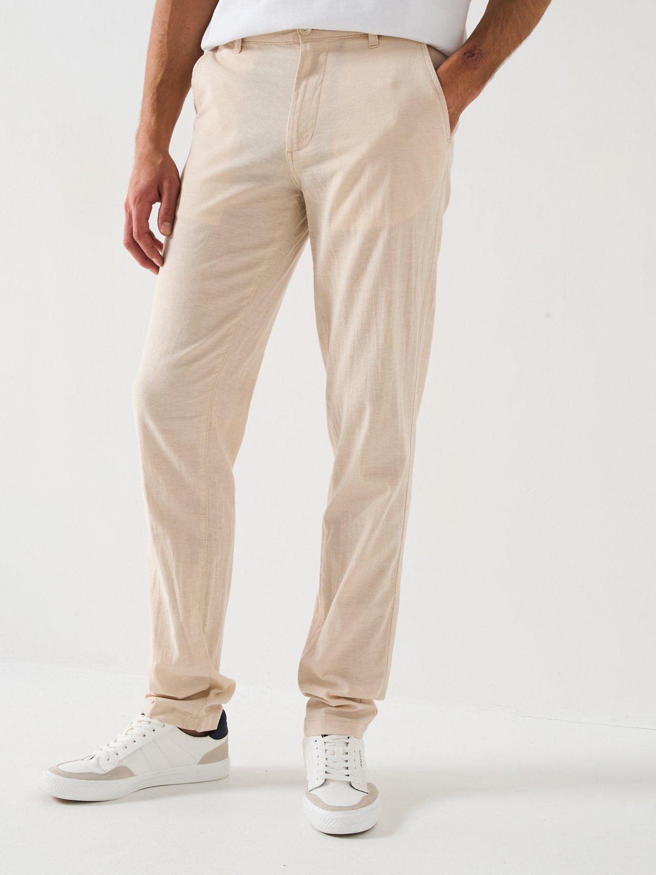 Image 1 of 6 of Jack & Jones Ollie Dave Breeze Chinos - Moonbeam