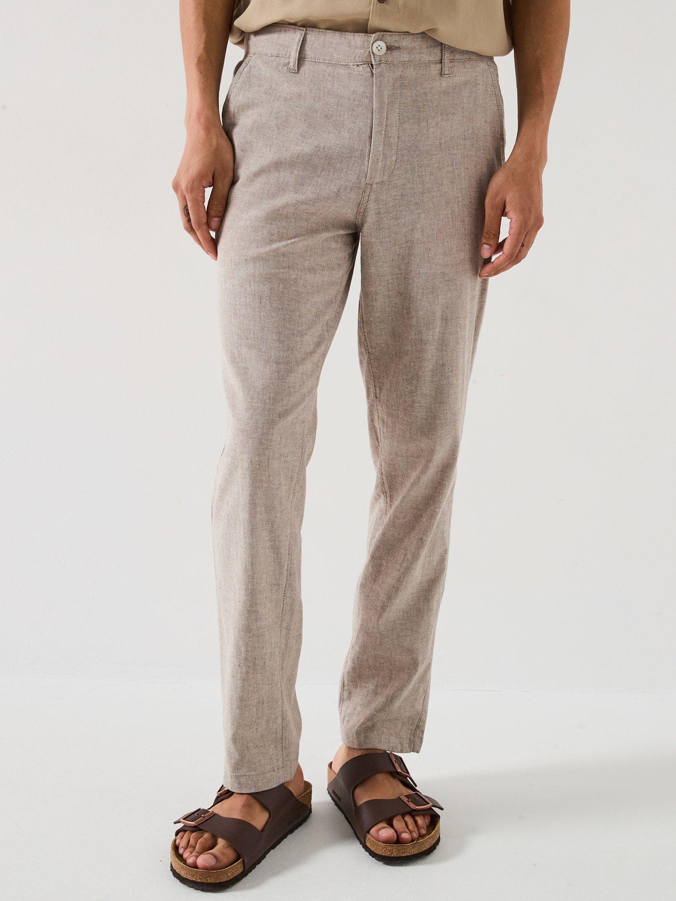 Image 1 of 6 of Jack & Jones Ollie Dave Breeze Chinos - Grey