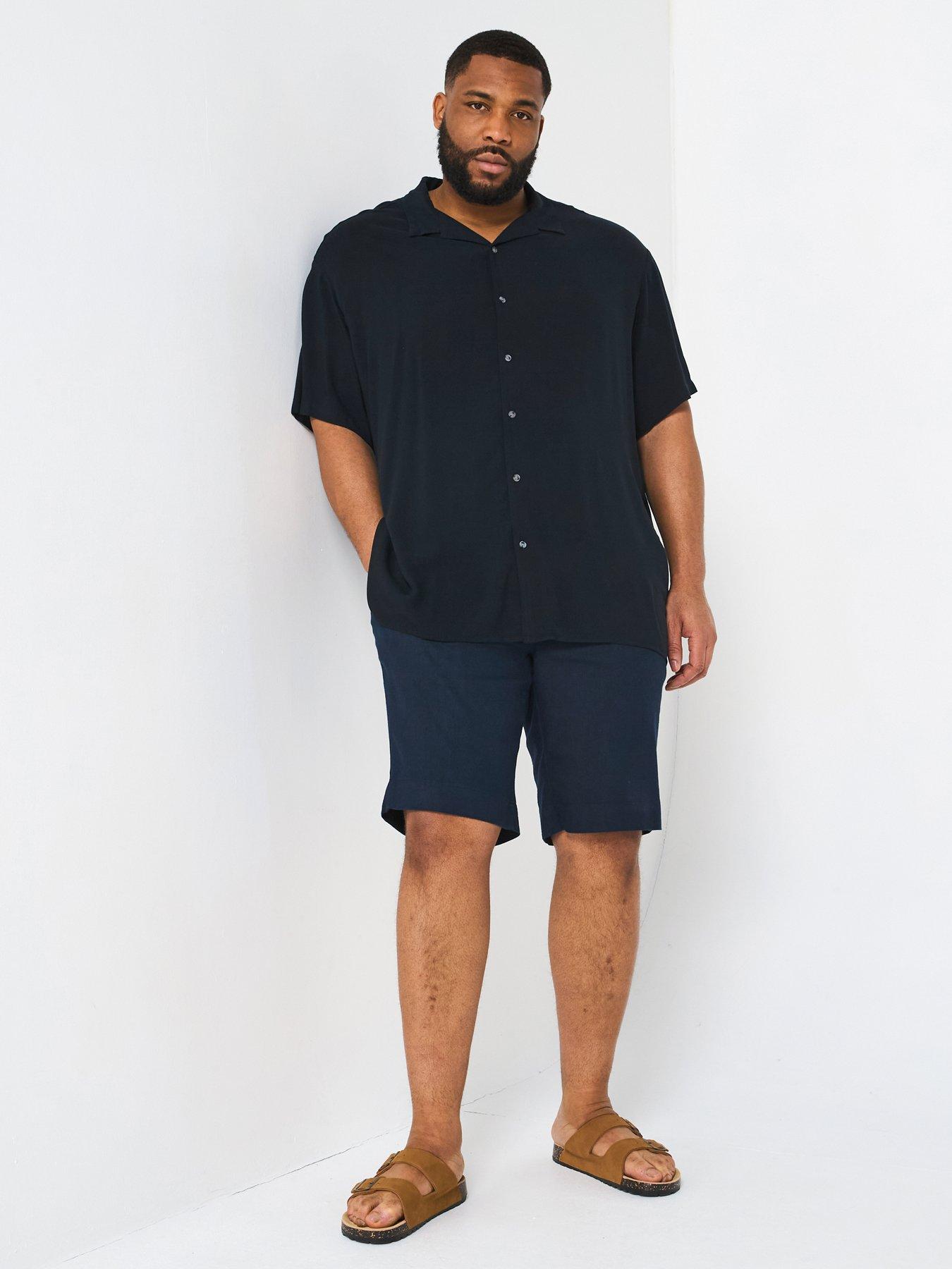jack-jones-plus-size-jeff-solid-resort-shirt-blackback