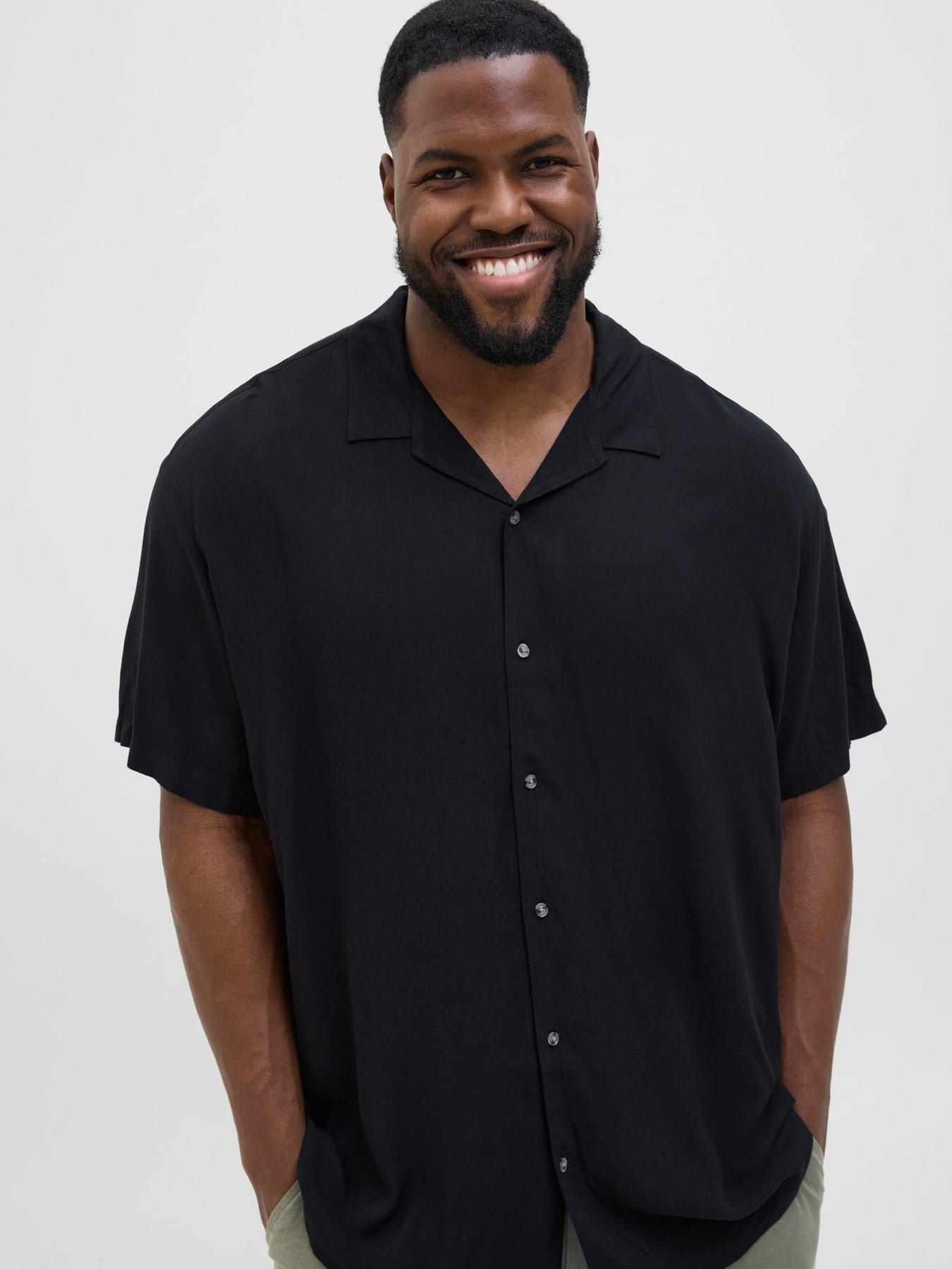 jack-jones-plus-size-jeff-solid-resort-shirt-blackoutfit