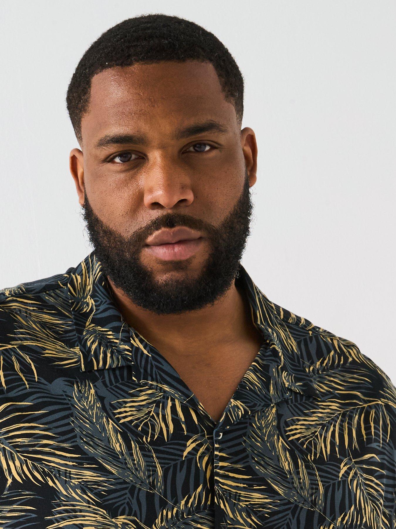 jack-jones-plus-size-jeff-tropical-print-resort-shirt-blackoutfit
