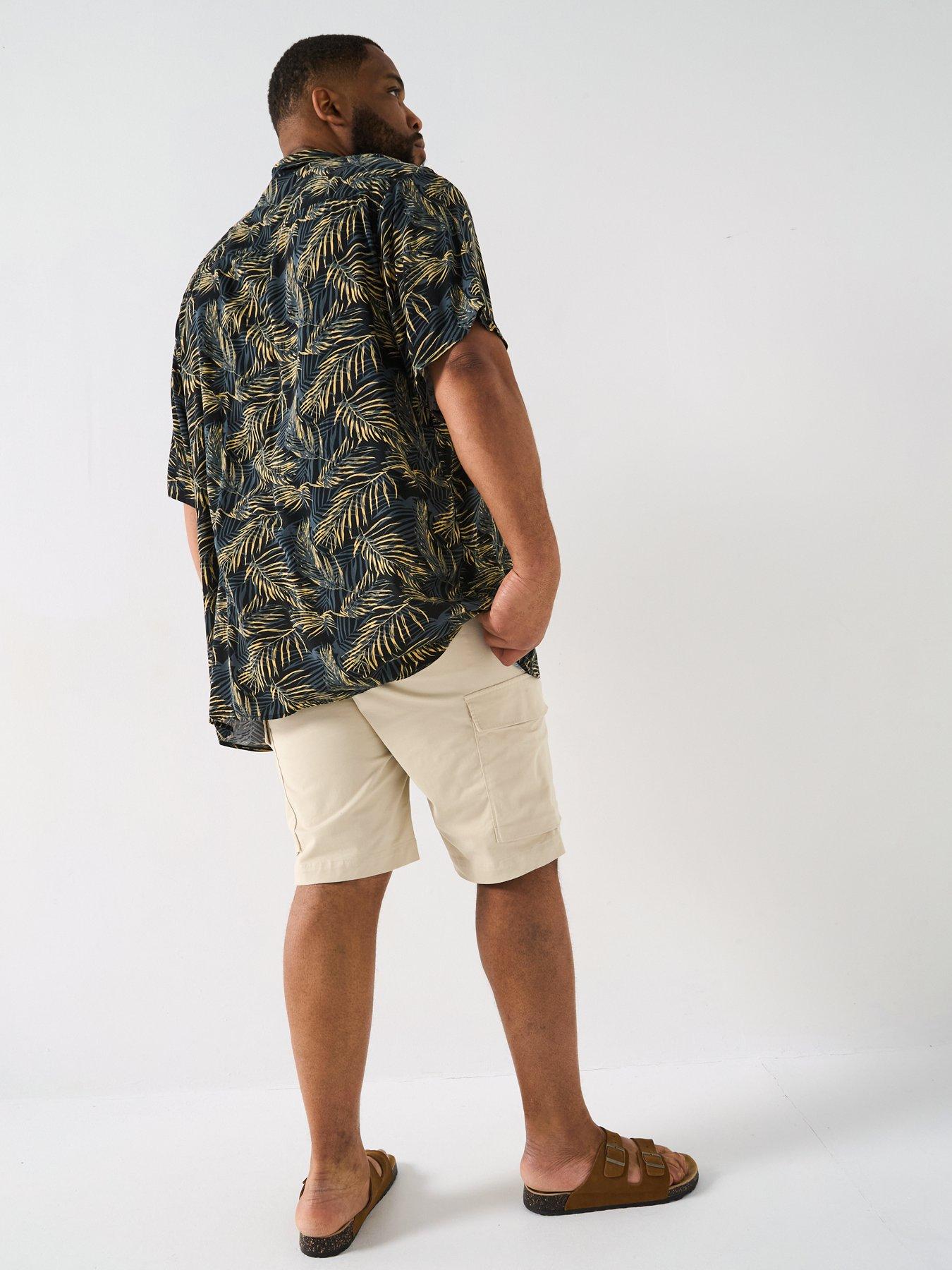 jack-jones-plus-size-jeff-tropical-print-resort-shirt-blackdetail