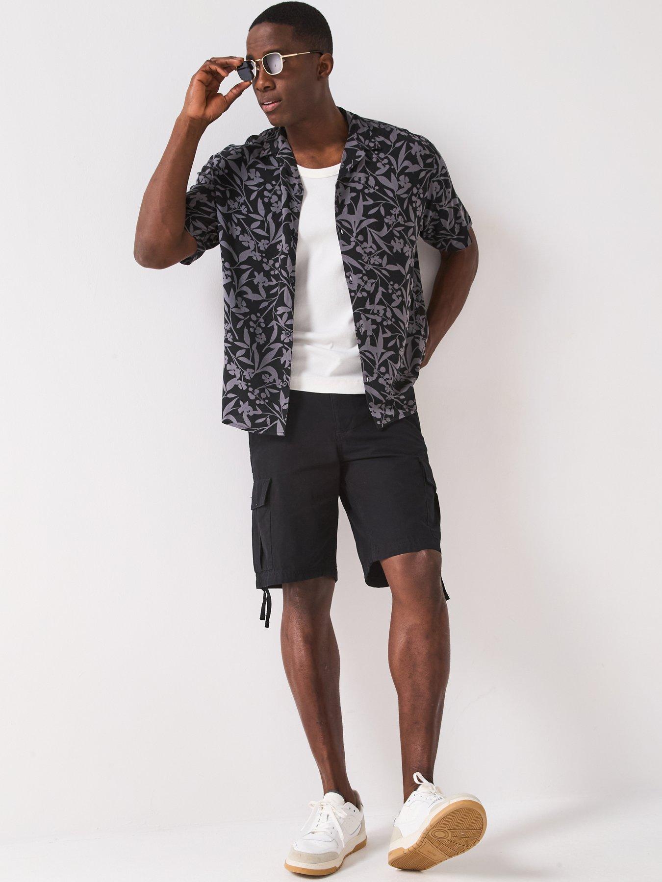 jack-jones-cole-barkley-cargo-shorts-blackback