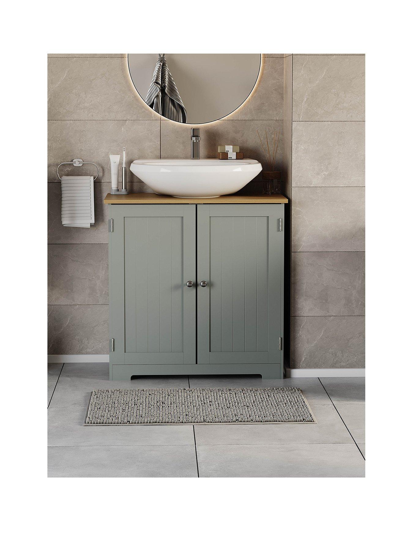 Image 2 of 7 of Bath Vida Priano 2 Door Under Sink Cabinet