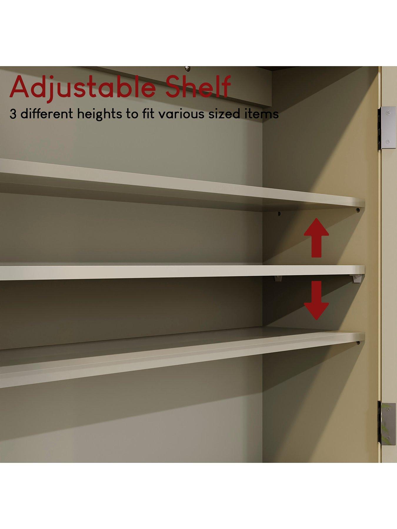 Image 5 of 7 of Bath Vida Priano 2 Door Mirrored Wall Cabinet